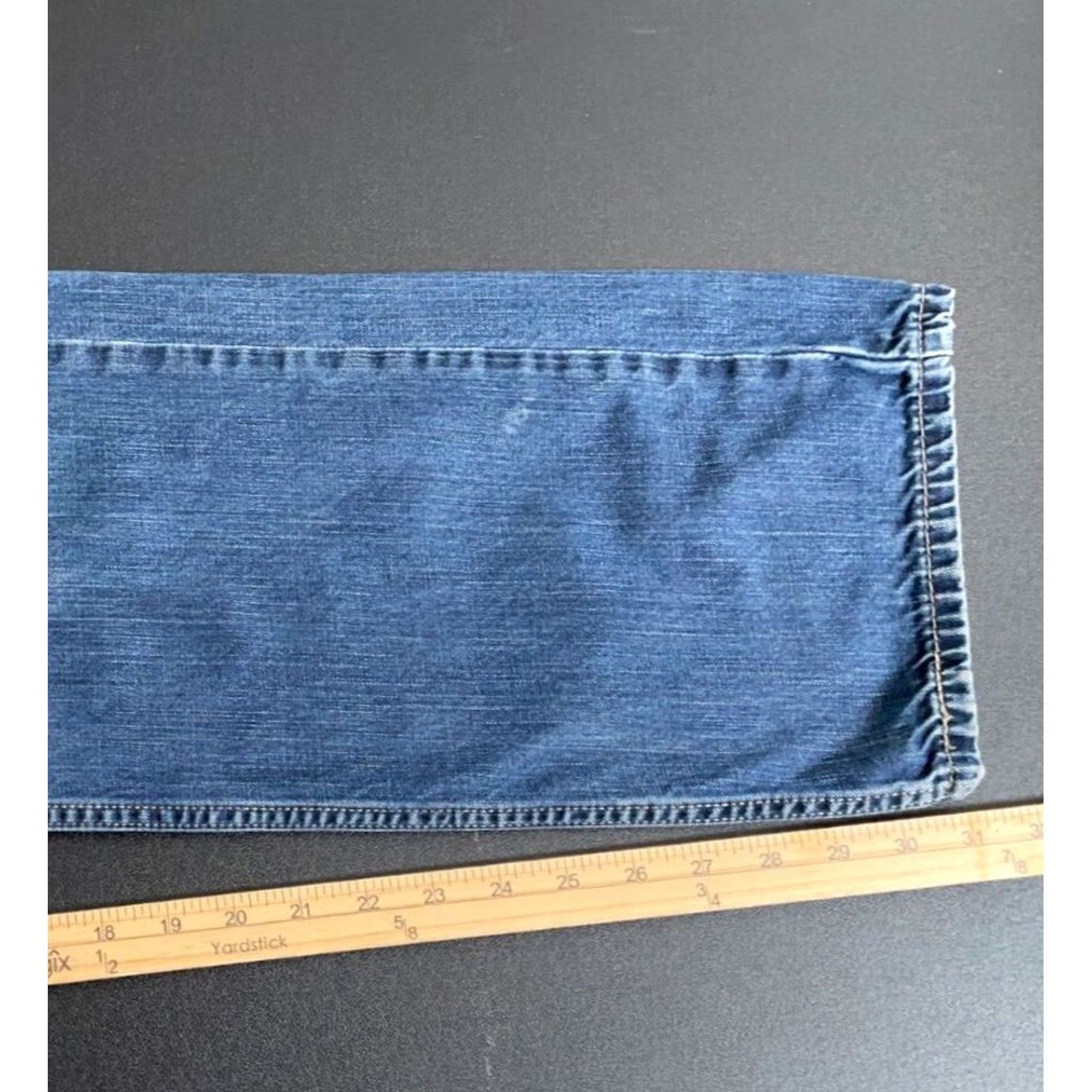 Levi's Levi's 559 Relaxed Straight Jeans Men 36 x 31 Blue Distressed Denim Size US 36 / EU 52 - 6 Thumbnail