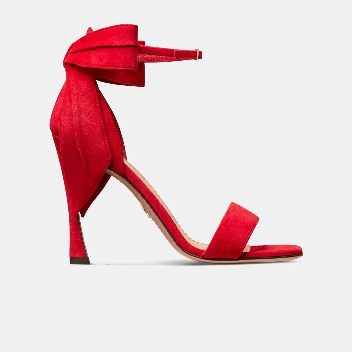 o1bcso1str0225 Heeled Sandal in Red