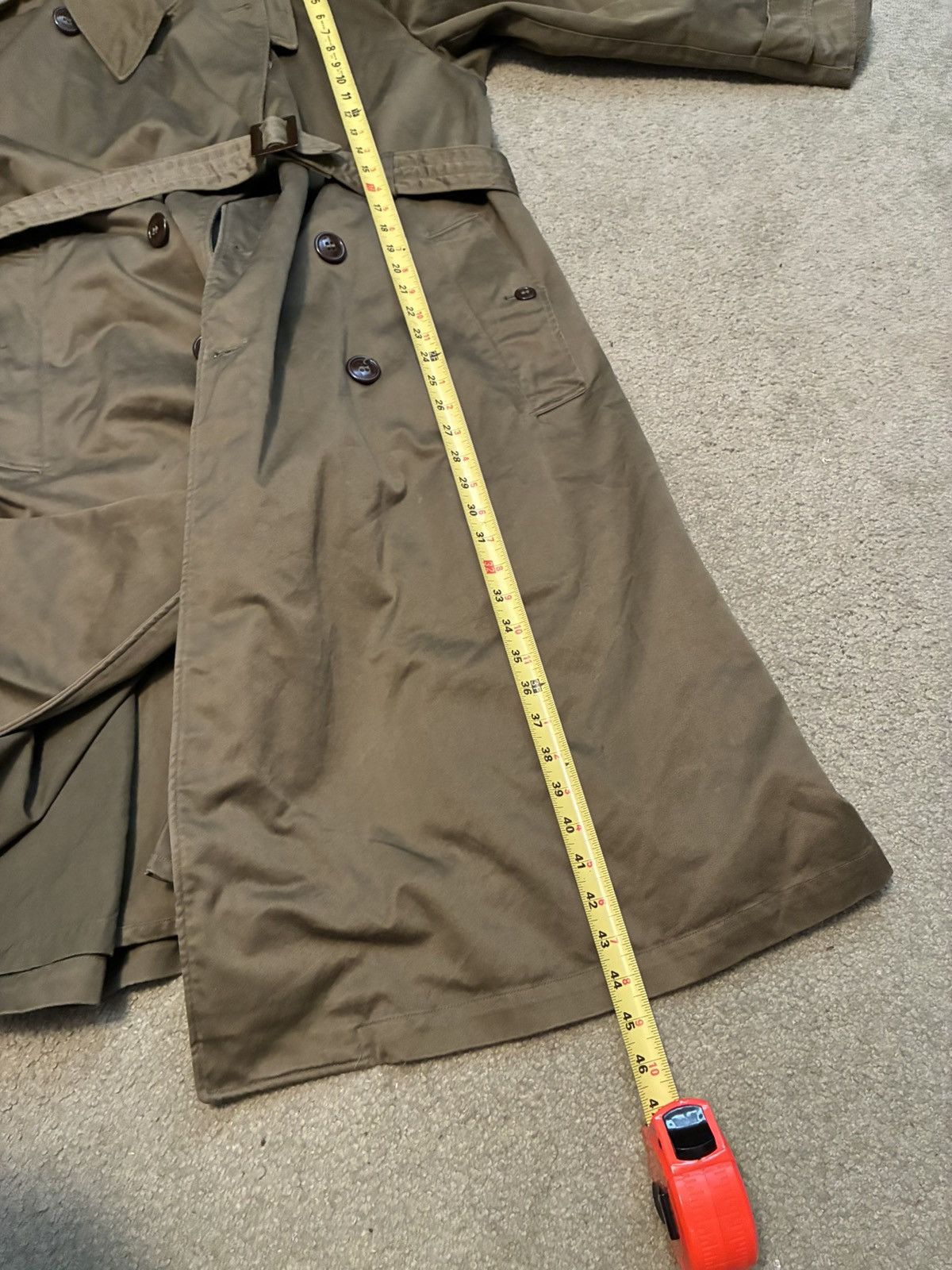 Vintage Vintage 1950’s US Army trench coat Size US M / EU 48-50 / 2 - 8 Thumbnail