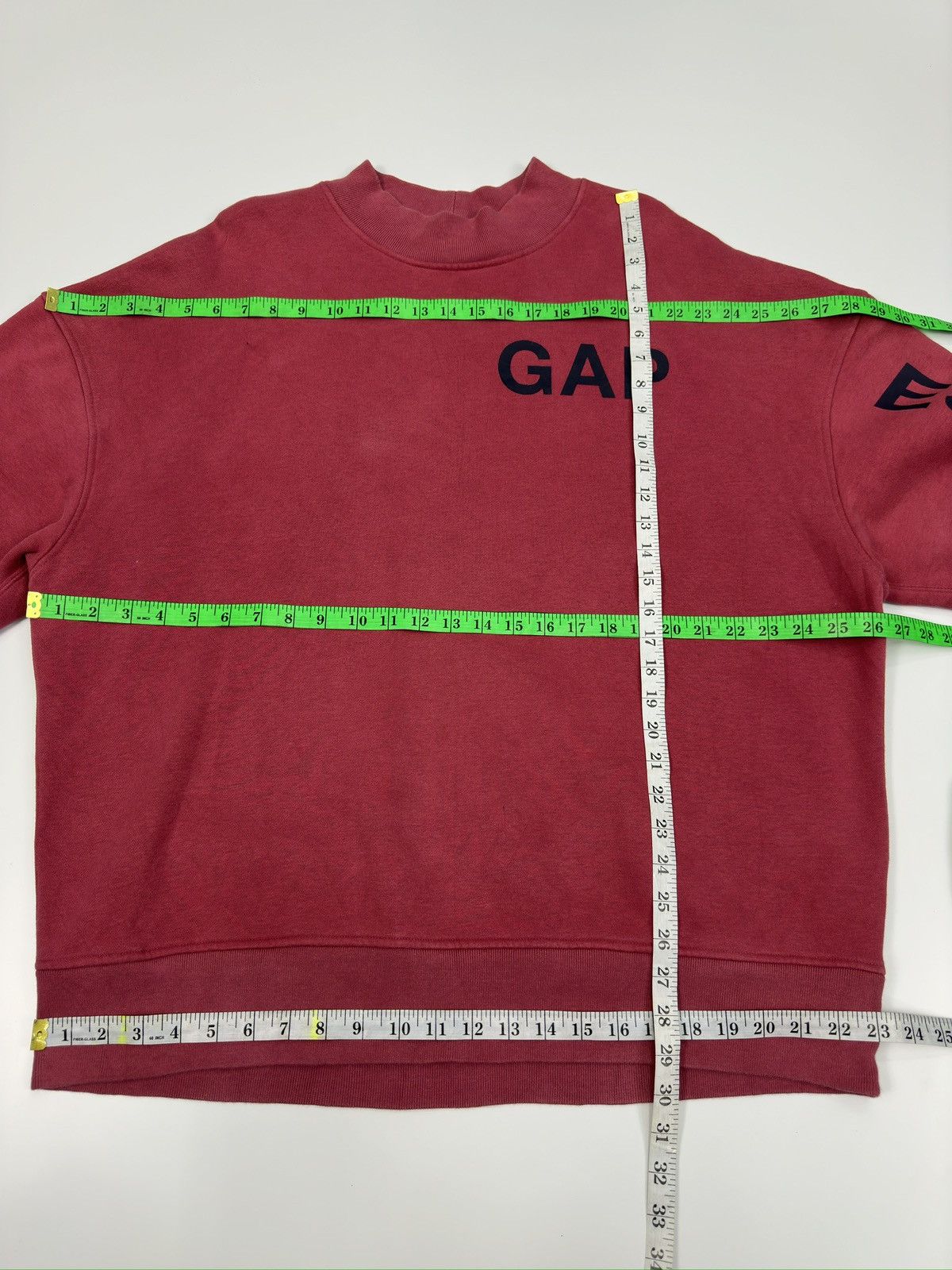 Gap Y2k Gap Boxy Crewneck Sweatshirt A626 Size US XL / EU 56 / 4 - 5 Thumbnail