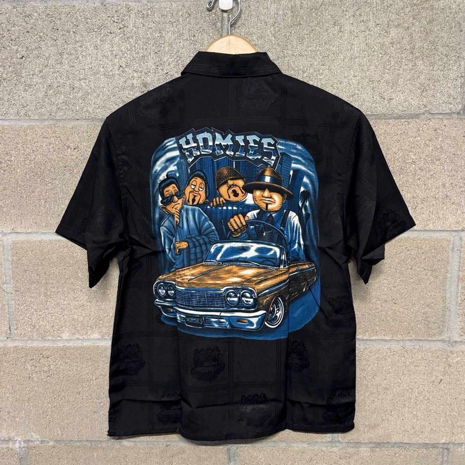 Homies Vintage Homies lowrider button up t shirt men xs nwt Size US XS / EU 42 / 0 - 1 Thumbnail