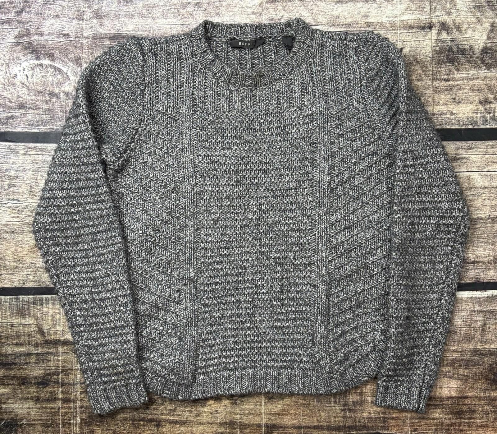 Esprit Esprit Sweater Womens Medium Chunky Knit Wool Alpaca Blend Size M / US 6-8 / IT 42-44 - 1 Thumbnail