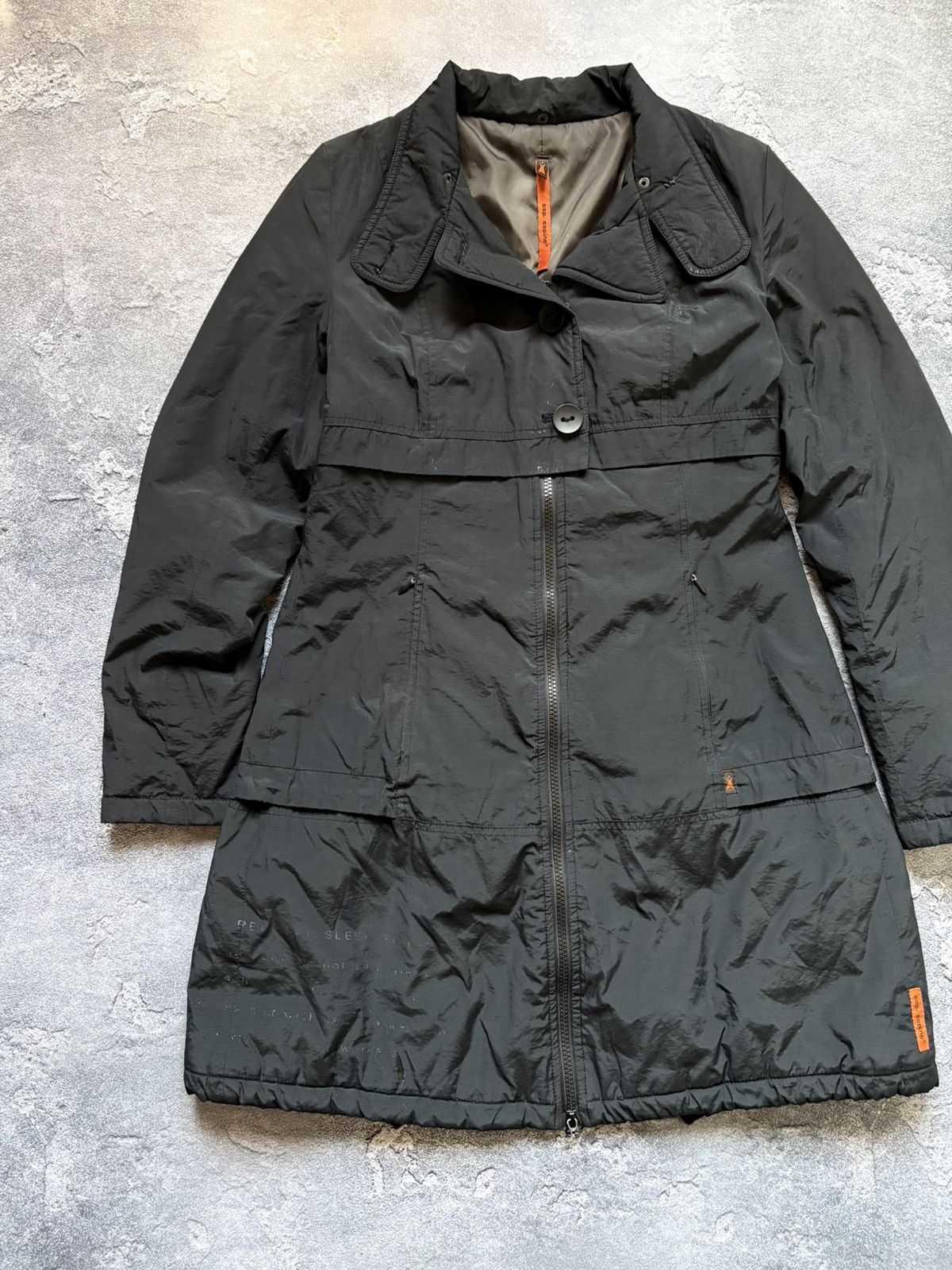 Cop Copine Vintage Cop Copine Avant Garde Black Coat Jacket Size 36 Size XS / US 0-2 / IT 36-38 - 2 Thumbnail