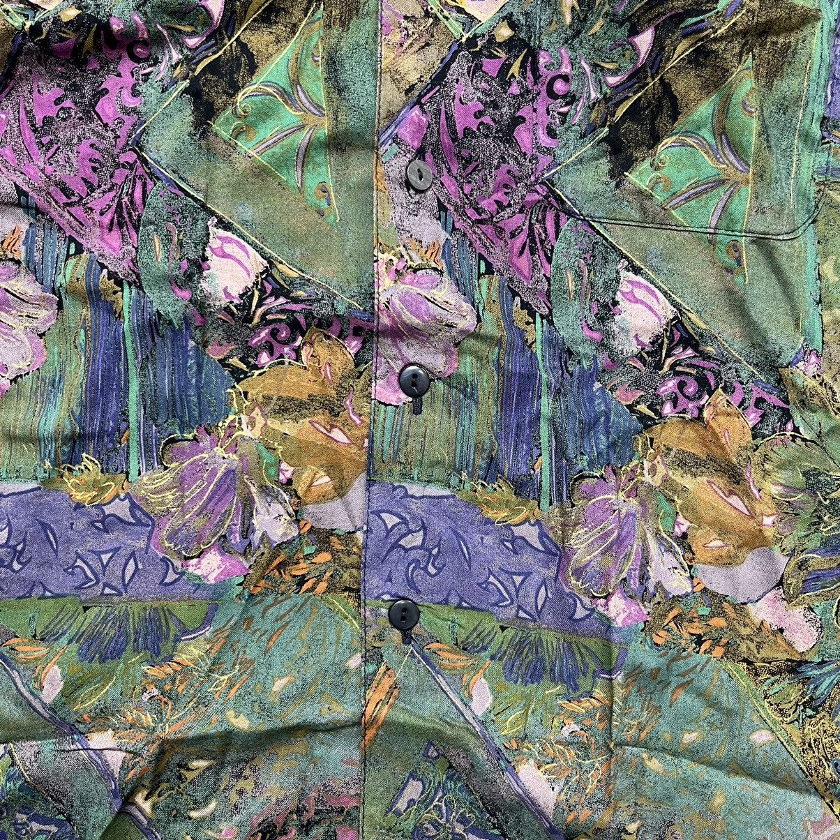 Other Tropoco Rayon loop collar shirt beautiful art pattern Size US S / EU 44-46 / 1 - 5 Thumbnail