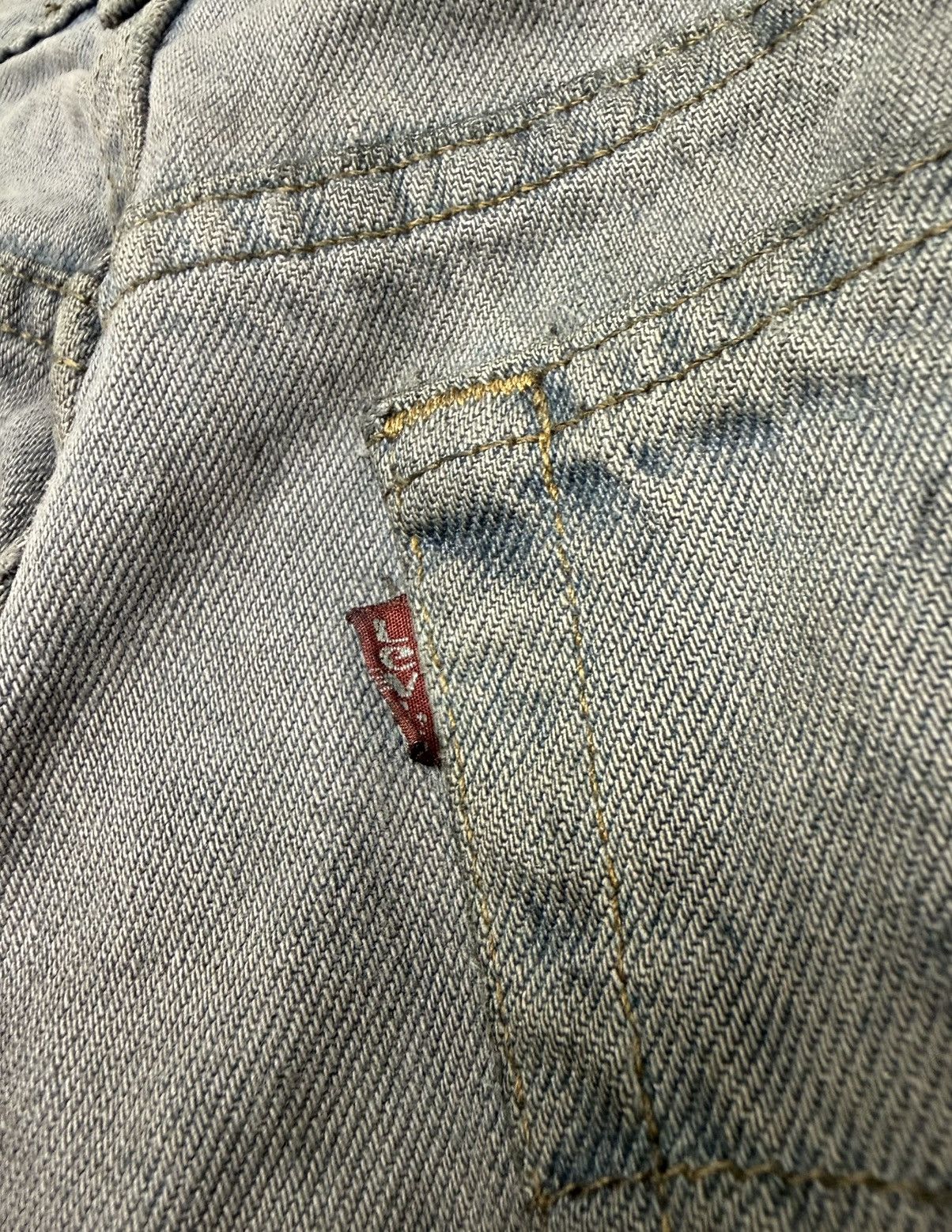 Levi's Vintage Levis 550 90s Dyed Jeans Size US 32 / EU 48 - 7 Thumbnail