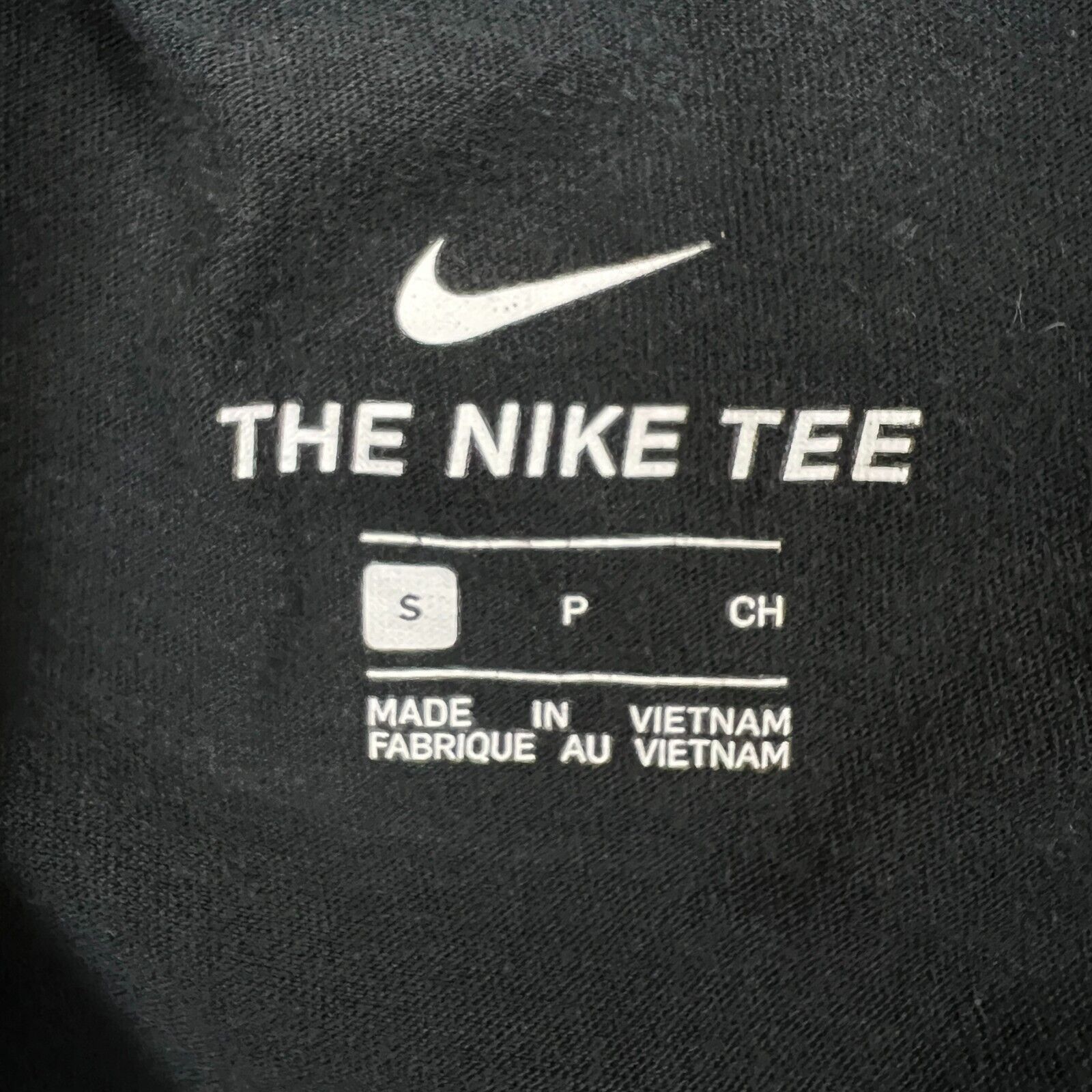 Nike × Vintage Nike Sportswear Small Spell Out Swoosh Short Sleeve Tee Size US S / EU 44-46 / 1 - 5 Thumbnail