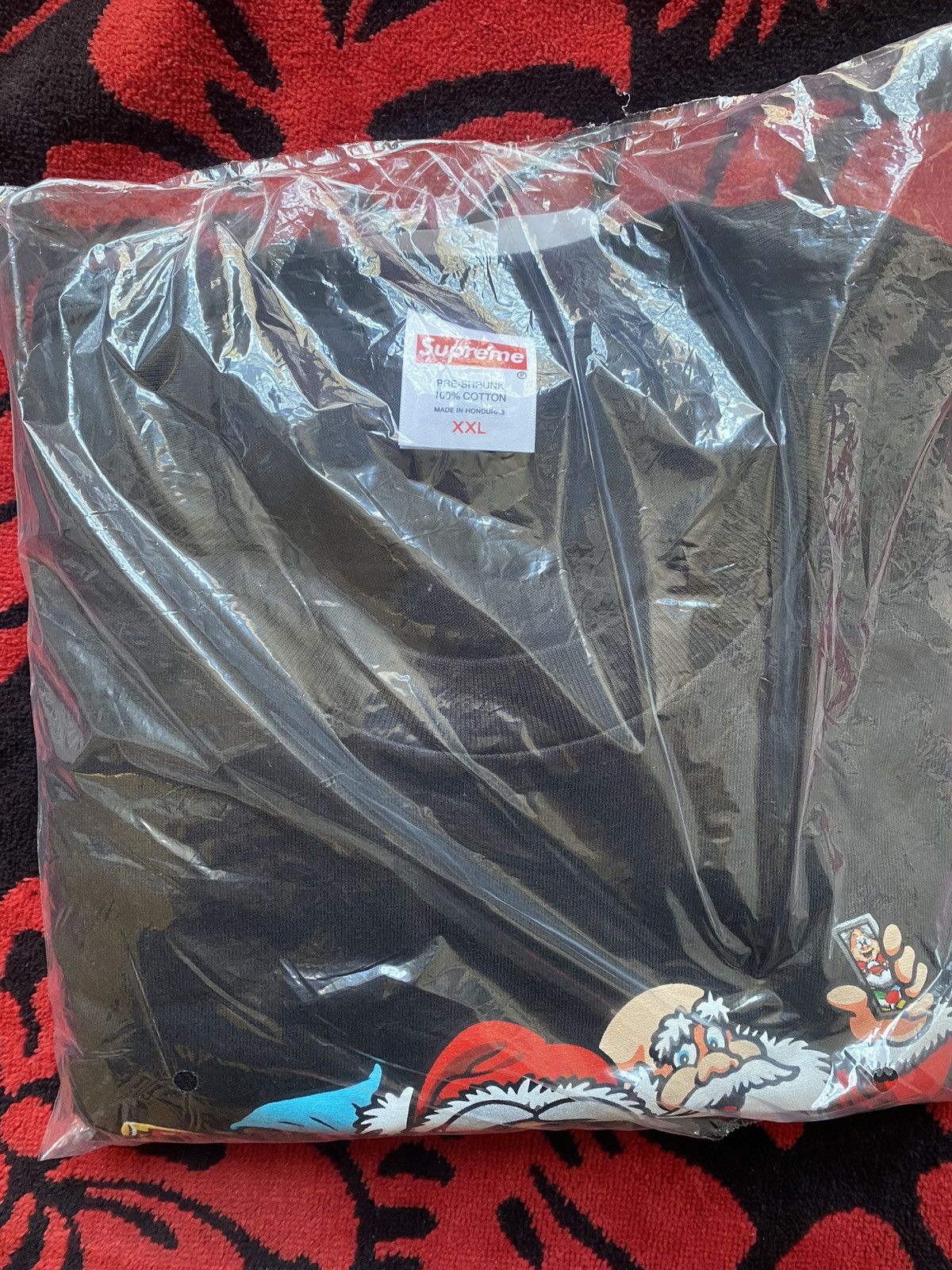 Supreme Supreme Naughty Tee Black XXL Size US XXL / EU 58 / 5 - 2 Thumbnail