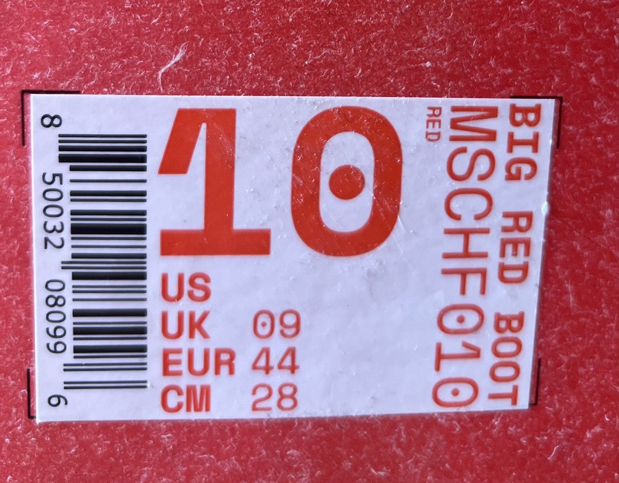 MSCHF Big red boots Size US 10 / EU 43 - 8 Thumbnail