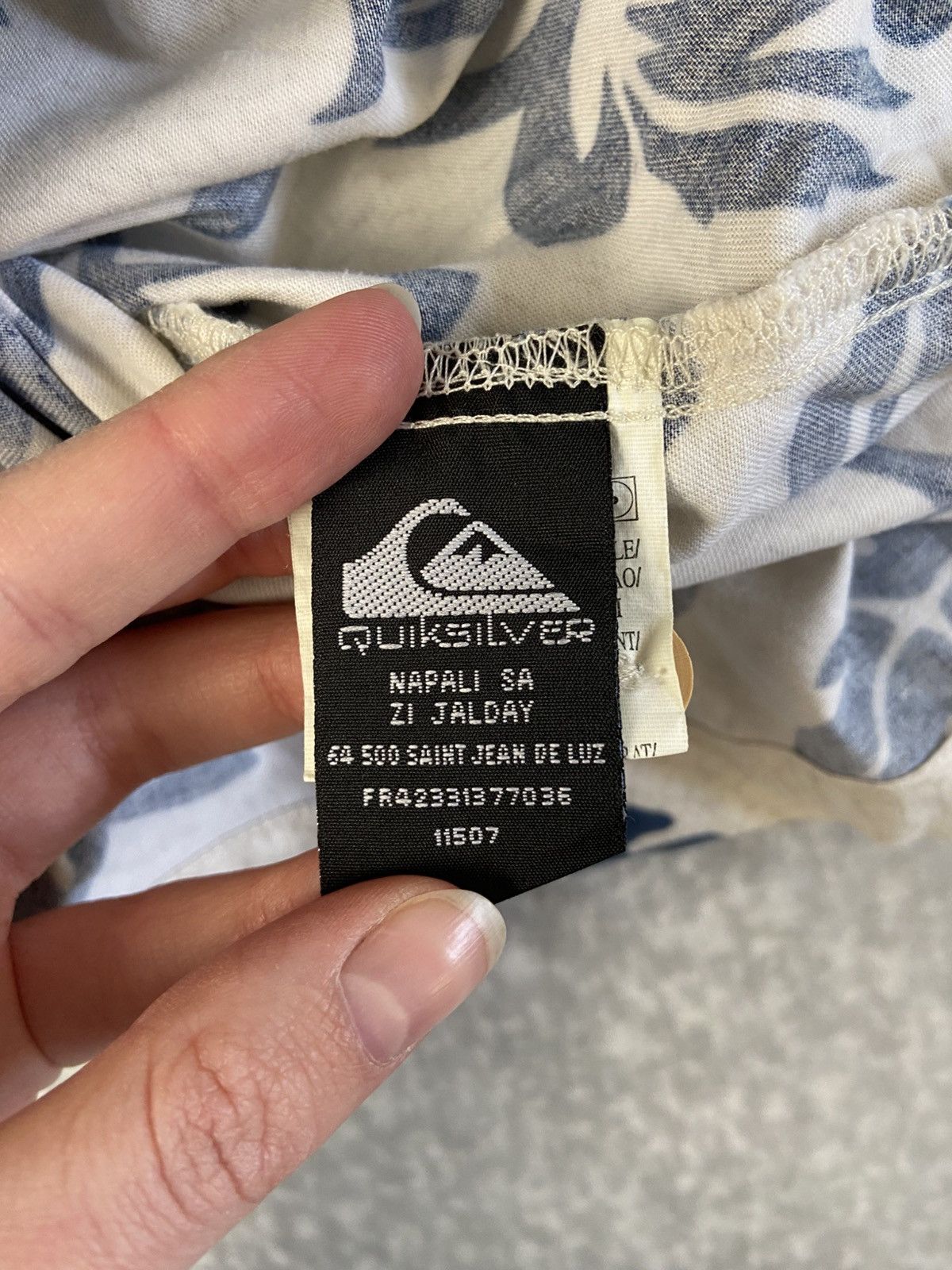 Quiksilver Quiksilver Floral Hawaiian Aloha Shirt Size US S / EU 44-46 / 1 - 5 Thumbnail