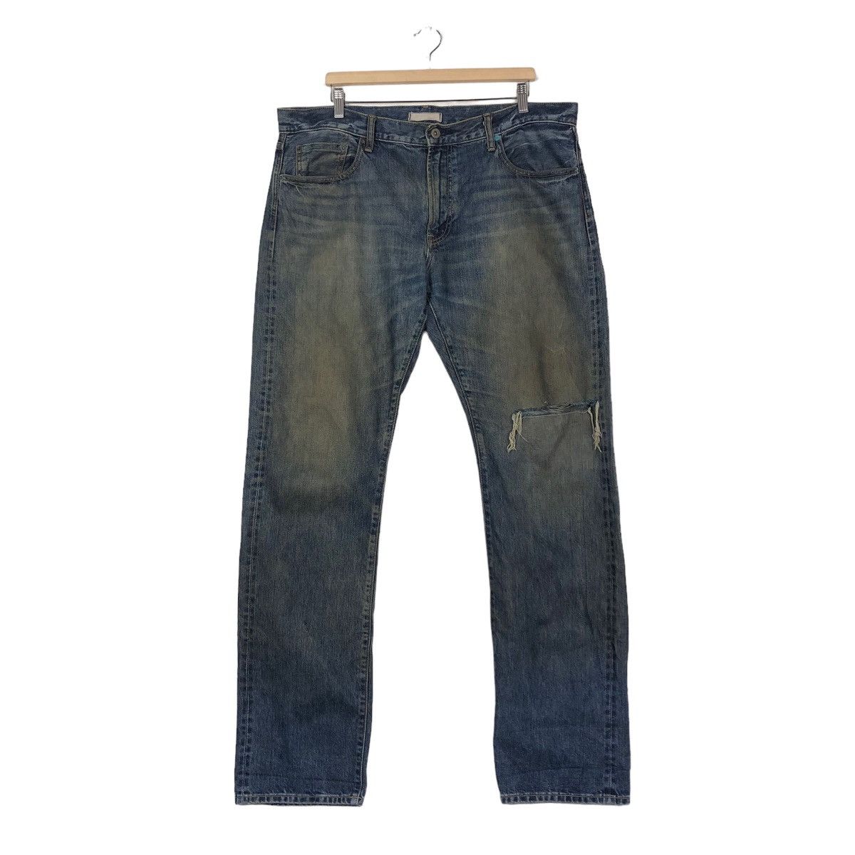 Japanese Brand 🔥Vintage Denim Jeans Uniqlo Japan Issey Miyake Size US 40 / EU 56 - 1 Thumbnail