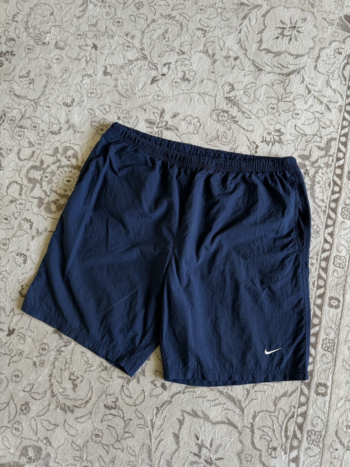Nike × Vintage Vintage Y2K Nike Small Swoosh Nylon Track Shorts Size M Size US 32 / EU 48 - 3 Thumbnail