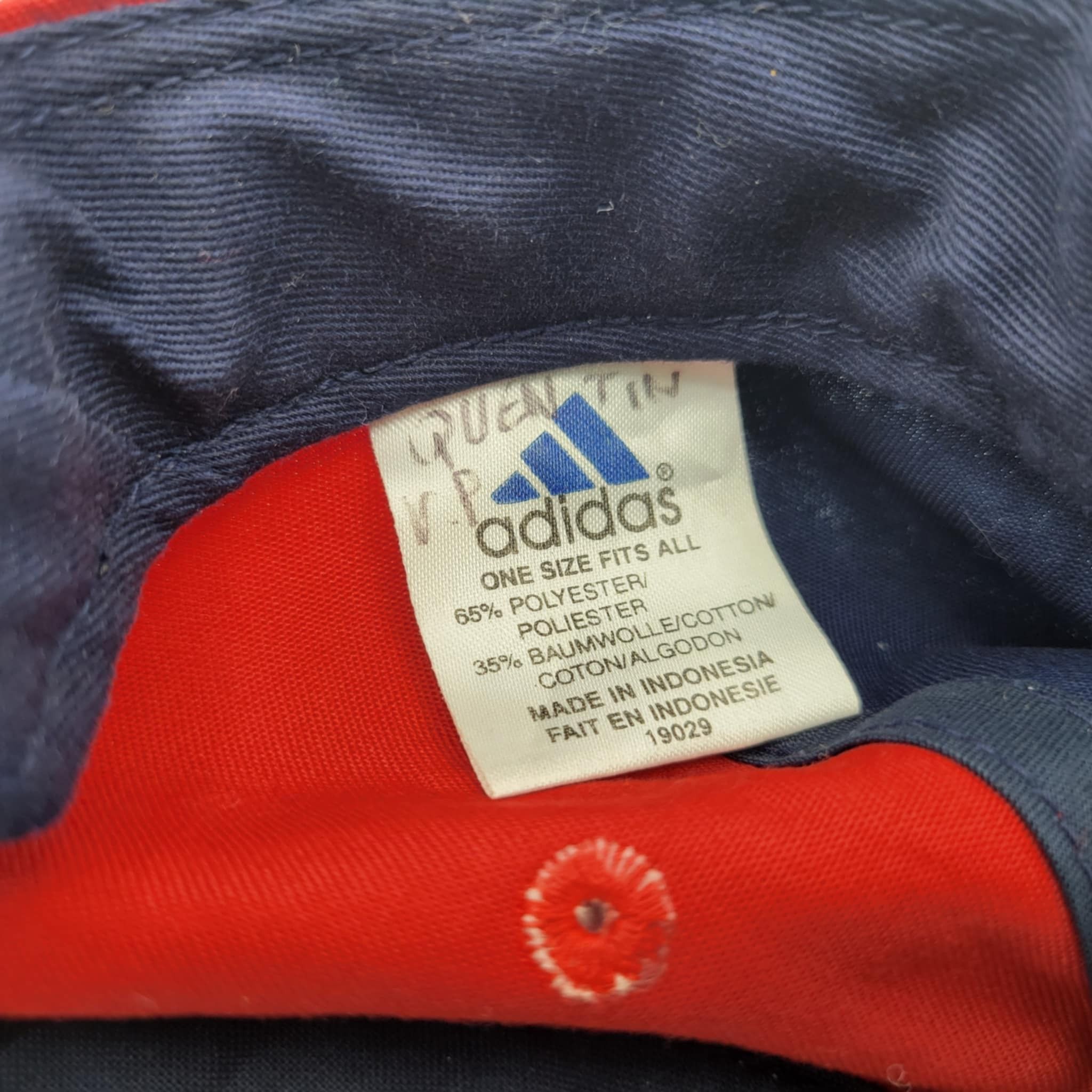 Adidas × Vintage Bayern Munchen Vintage 90s Germany Soccer Snapback Hat Size ONE SIZE - 8 Thumbnail