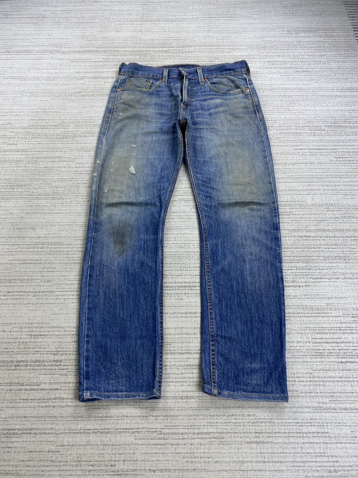 Levi's Vintage Levi’s 502 Distressed Slim Fit Denim Pants Size US 30 / EU 46 - 1 Thumbnail