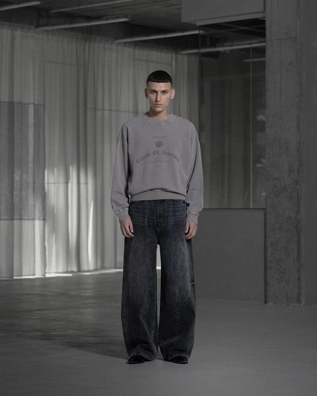 Han Kjobenhavn NWT - Baggy Denim - Black Vein Size US 33 - 11 Thumbnail