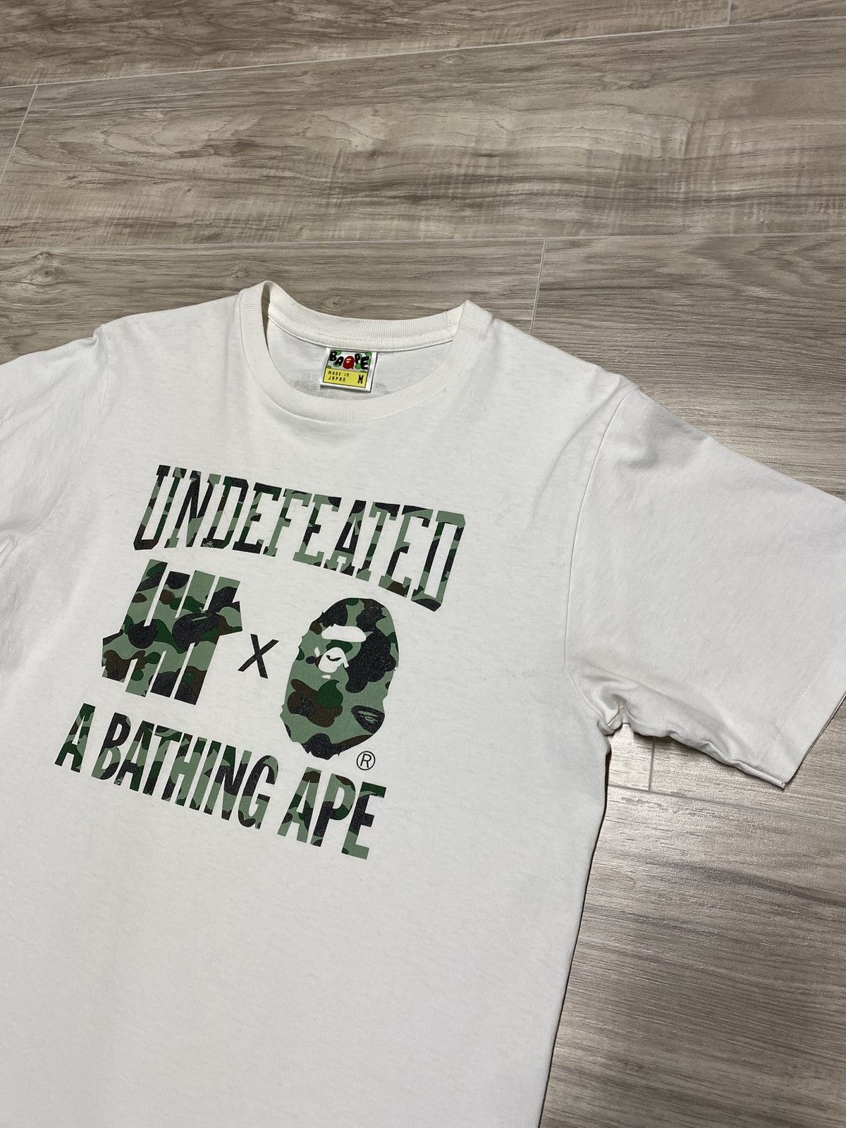 Bape A Bathing Ape Undefeated Bape Head Camo T-Shirt Medium Size US M / EU 48-50 / 2 - 2 Thumbnail