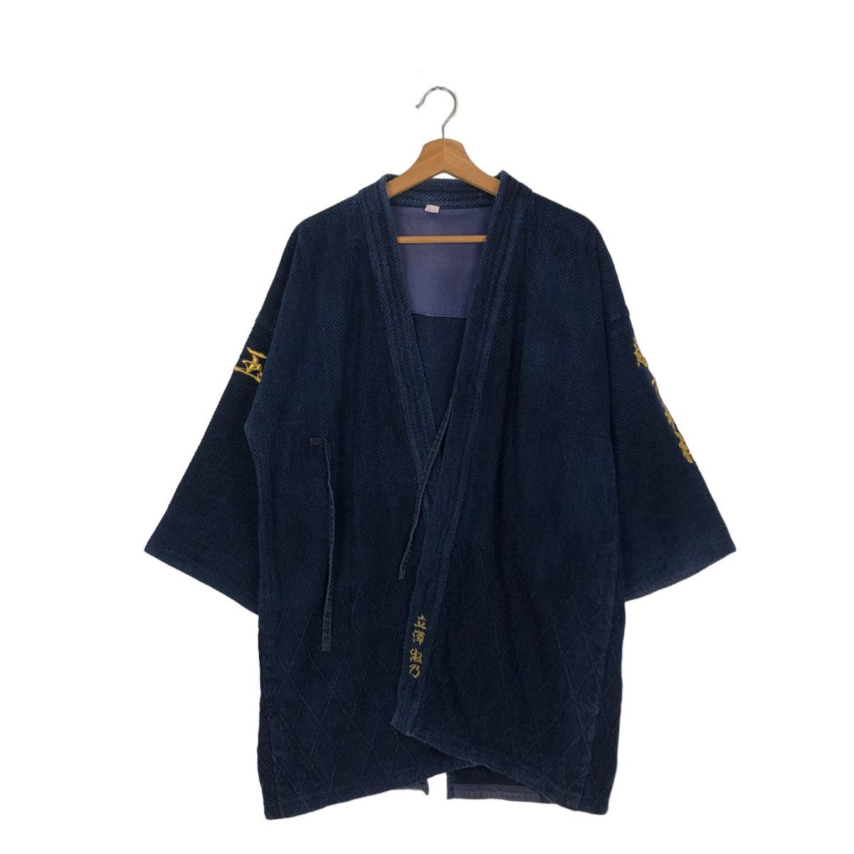 VINTAGE INDIGO KIMONO JAPANESE WEAR