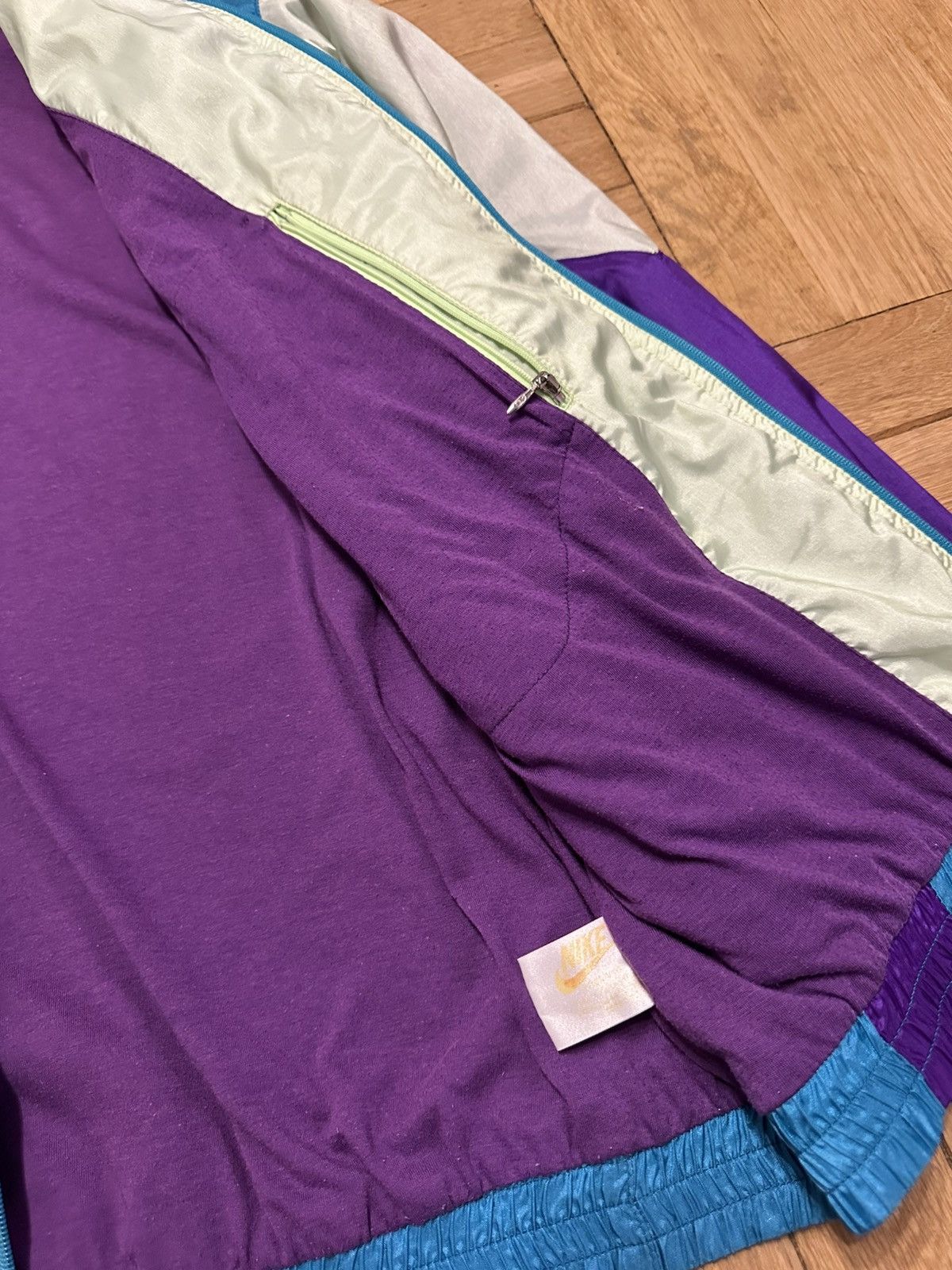 Nike × Vintage Vintage Nike tracksuit rare jacket pants size L Size 50L - 7 Thumbnail