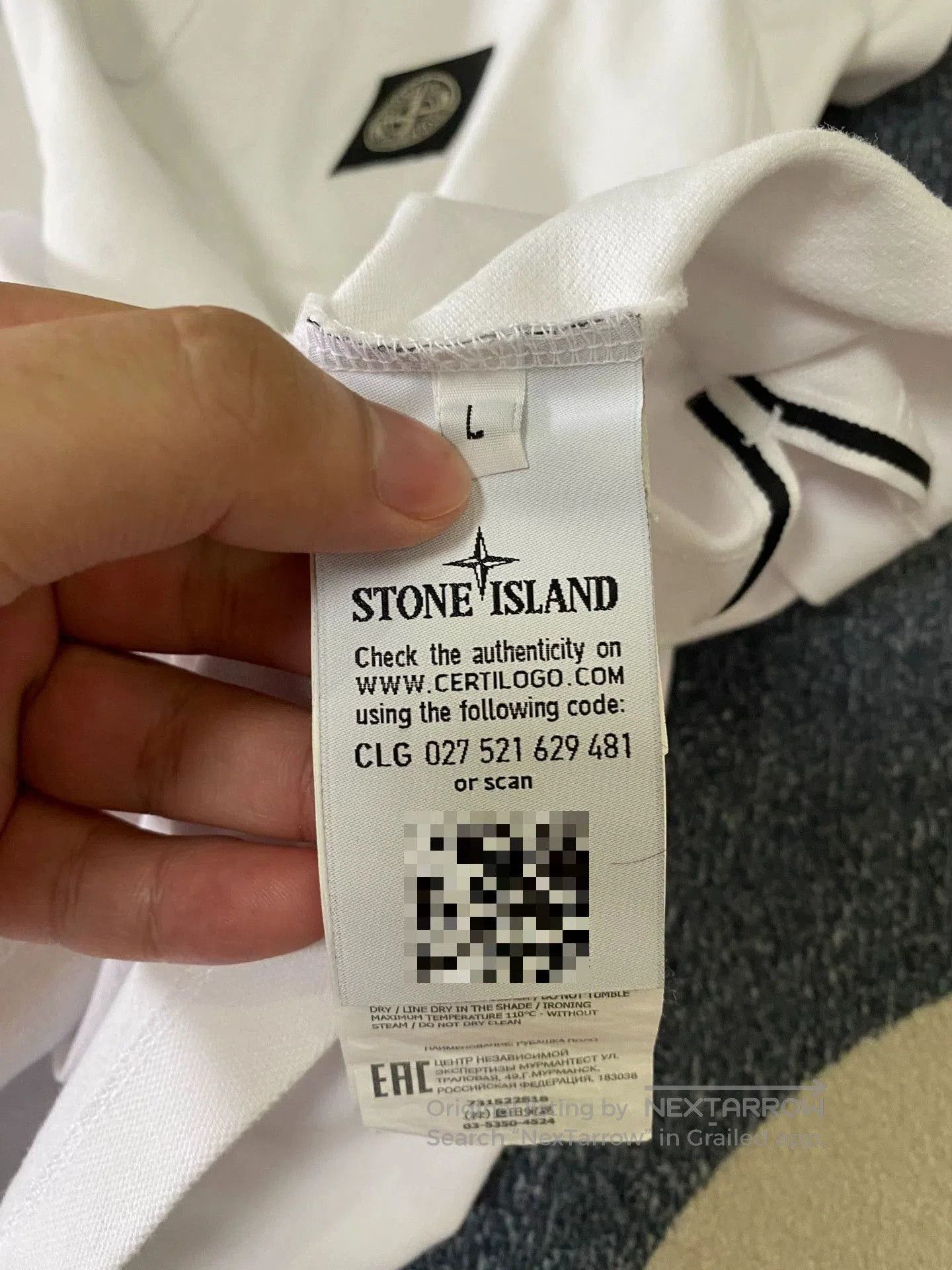 Stone Island stone island classic short sleeve t-shirt. Size US L / EU 52-54 / 3 - 5 Thumbnail