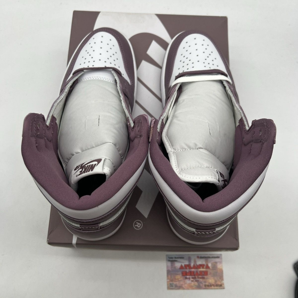 Nike Air Jordan 1 high mauve Size US 9.5 / EU 42-43 - 9 Thumbnail