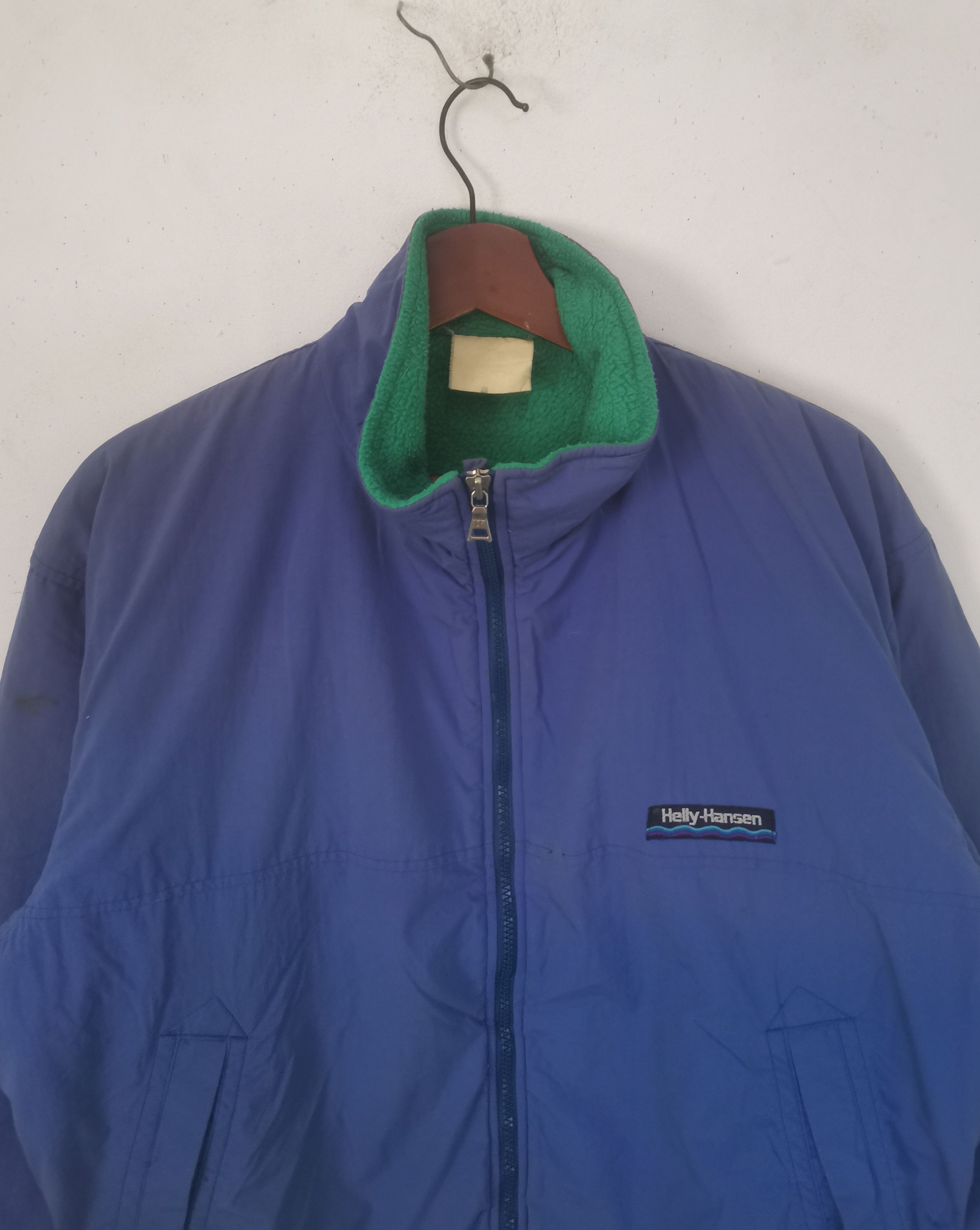 Helly Hansen Rare HELLY HANSEN jacket nice design blue colour Size US M / EU 48-50 / 2 - 2 Thumbnail