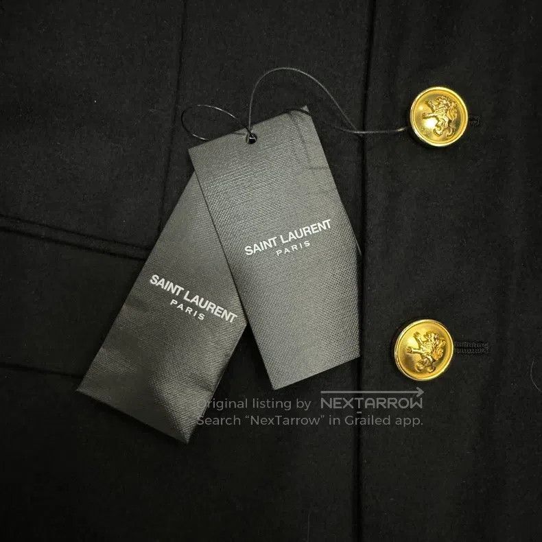 Saint Laurent Paris Saint Laurent Paris Black and Red Palace Brocade Suit Size US M / EU 48-50 / 2 - 6 Thumbnail