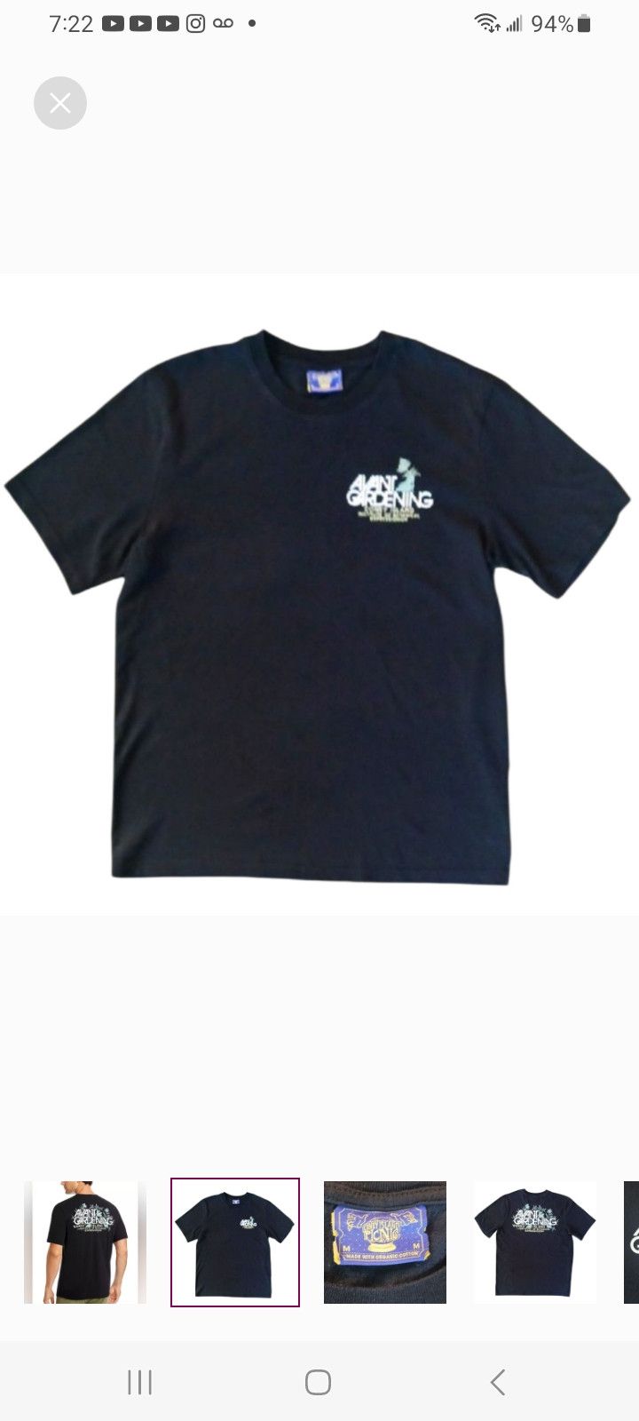 Other CONEY ISLAND PICNIC 'Avant Gardening' Long-Sleeve T-Shirt Size US M / EU 48-50 / 2 - 2 Thumbnail