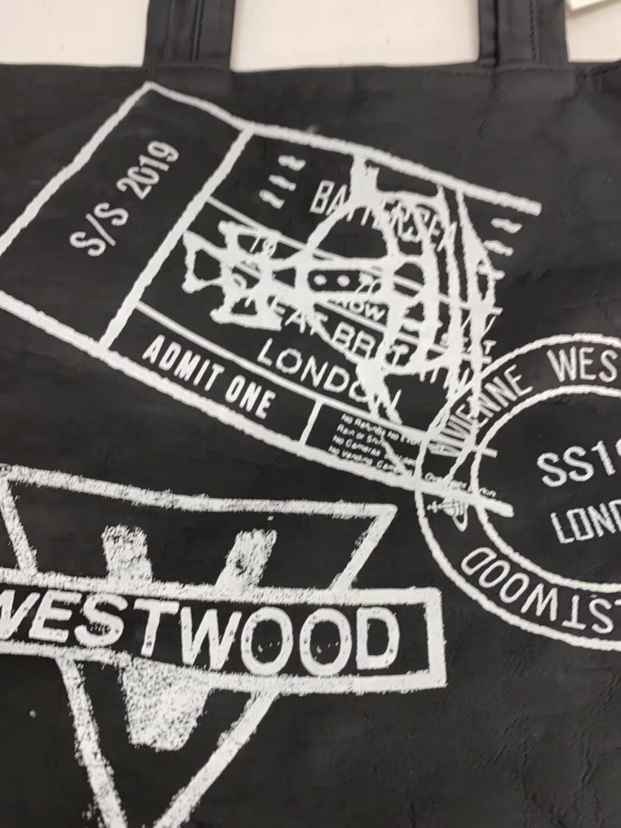 Vivienne Westwood Orb Post Card Tote Bag Size ONE SIZE - 7 Thumbnail