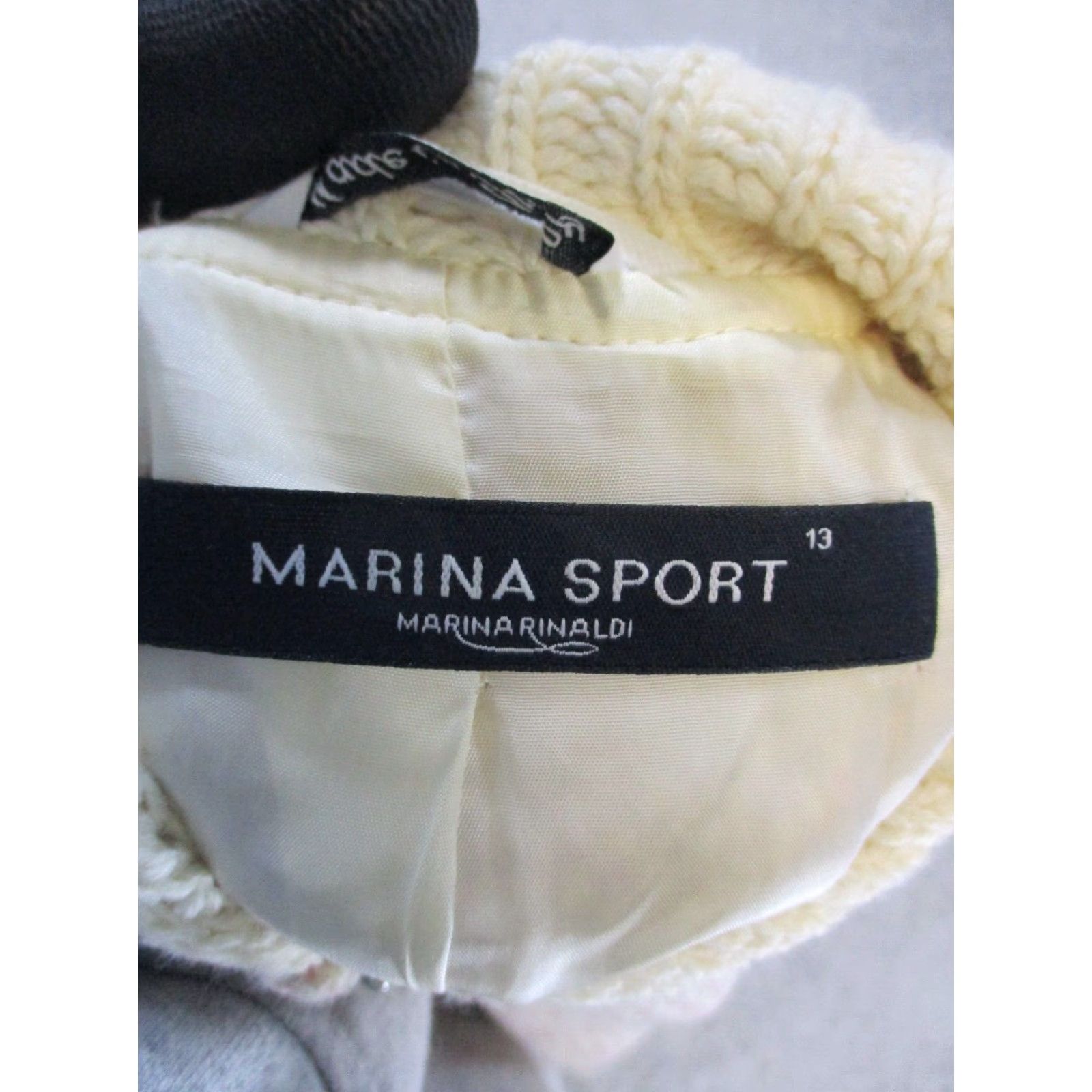 Marina Rinaldi Marina Rinaldi Sweater Womens Knit Wool Collared Full Zip Pink USA 4 Regular Size 4 Wool Knit United States Pattern Solid Size S / US 4 / IT 40 - 3 Thumbnail