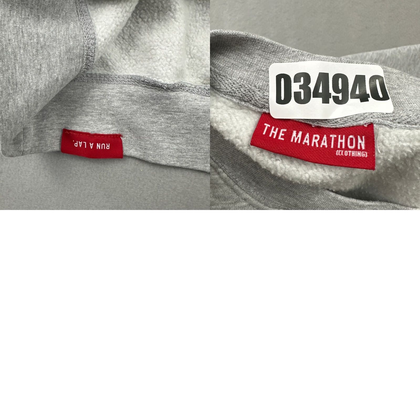 Vintage The Marathon Continues Sweatshirt Men Medium Gray TMC Nipsey Hustle Run A Lap M Sweatshirt Pullover Crew Neck Hip Hop Logo Size US M / EU 48-50 / 2 - 8 Thumbnail
