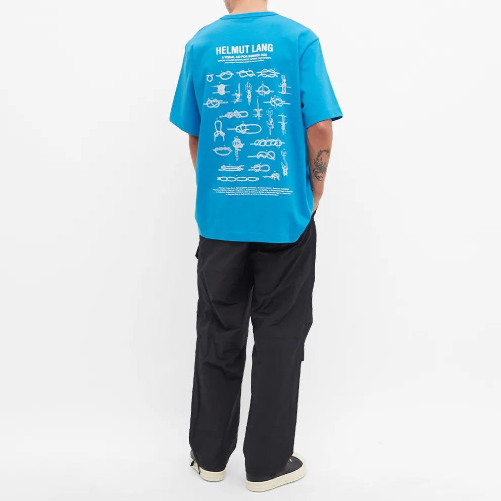 Helmut Lang Helmut Lang Mens Knots Lifeguard T-shirt Size US M / EU 48-50 / 2 - 1 Thumbnail