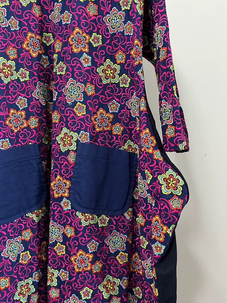 Comme des Garcons Comme Des Garcons Embroidered Floral Dress Size M / US 6-8 / IT 42-44 - 3 Thumbnail
