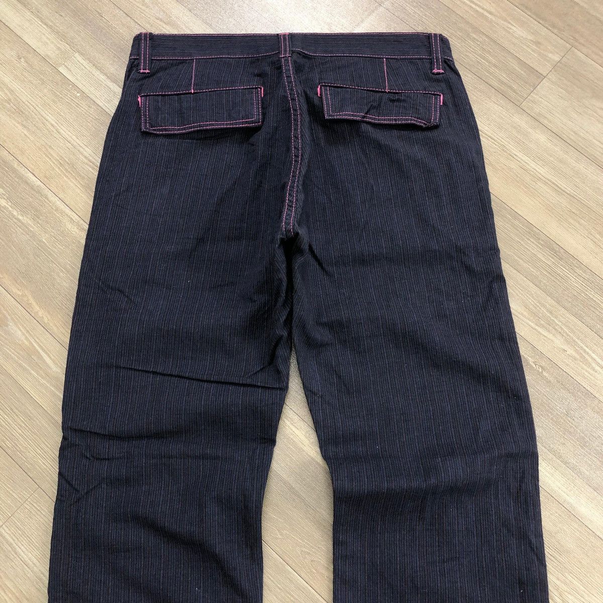 Junya Watanabe AD2005 Comme des garcons Homme CDG Striped Pants Size US 31 - 13 Thumbnail