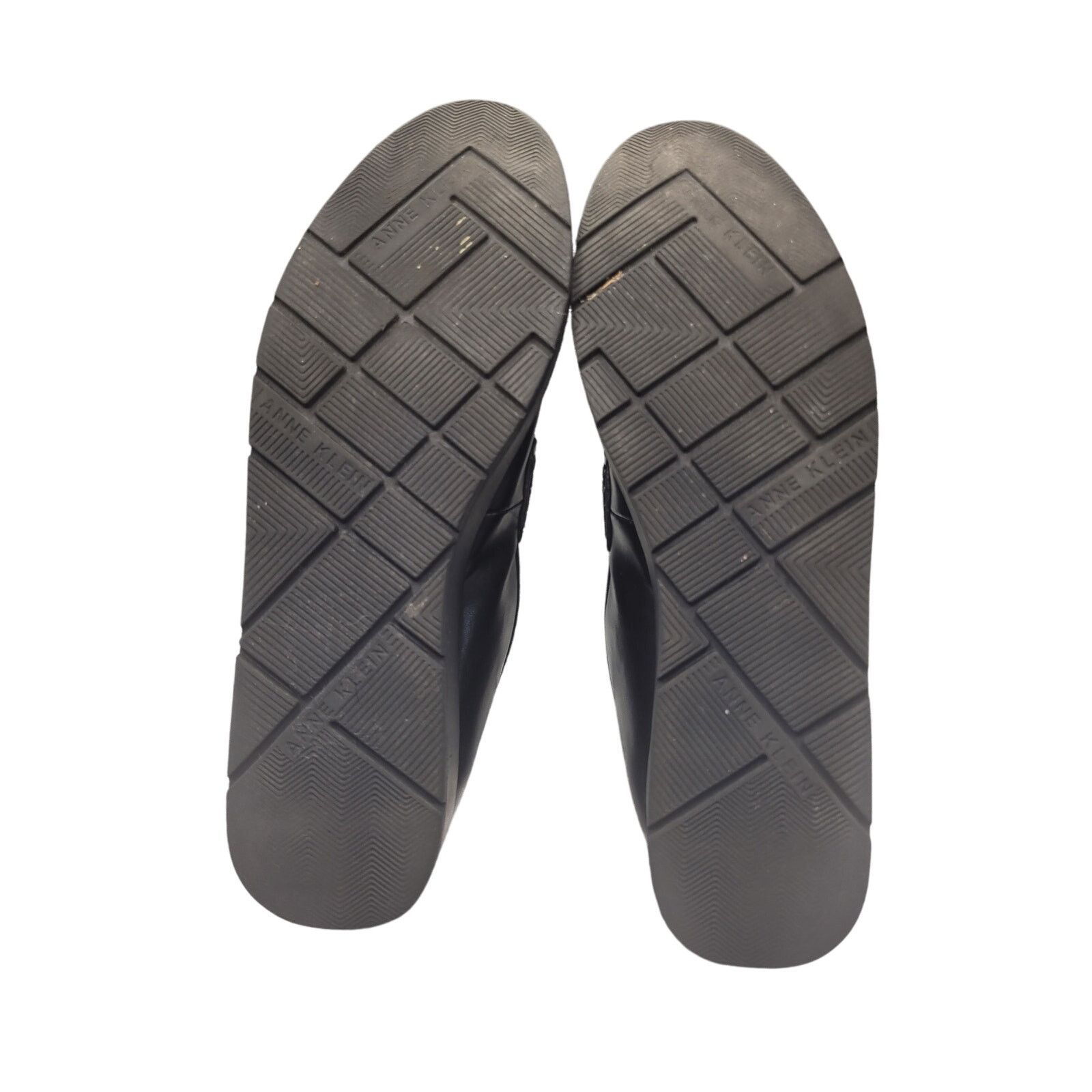 Anne Klein Anne Klein Black Loafers Flex Slip On Gold Emblem Sz 9.5 Size US 9.5 / IT 39.5 - 8 Thumbnail