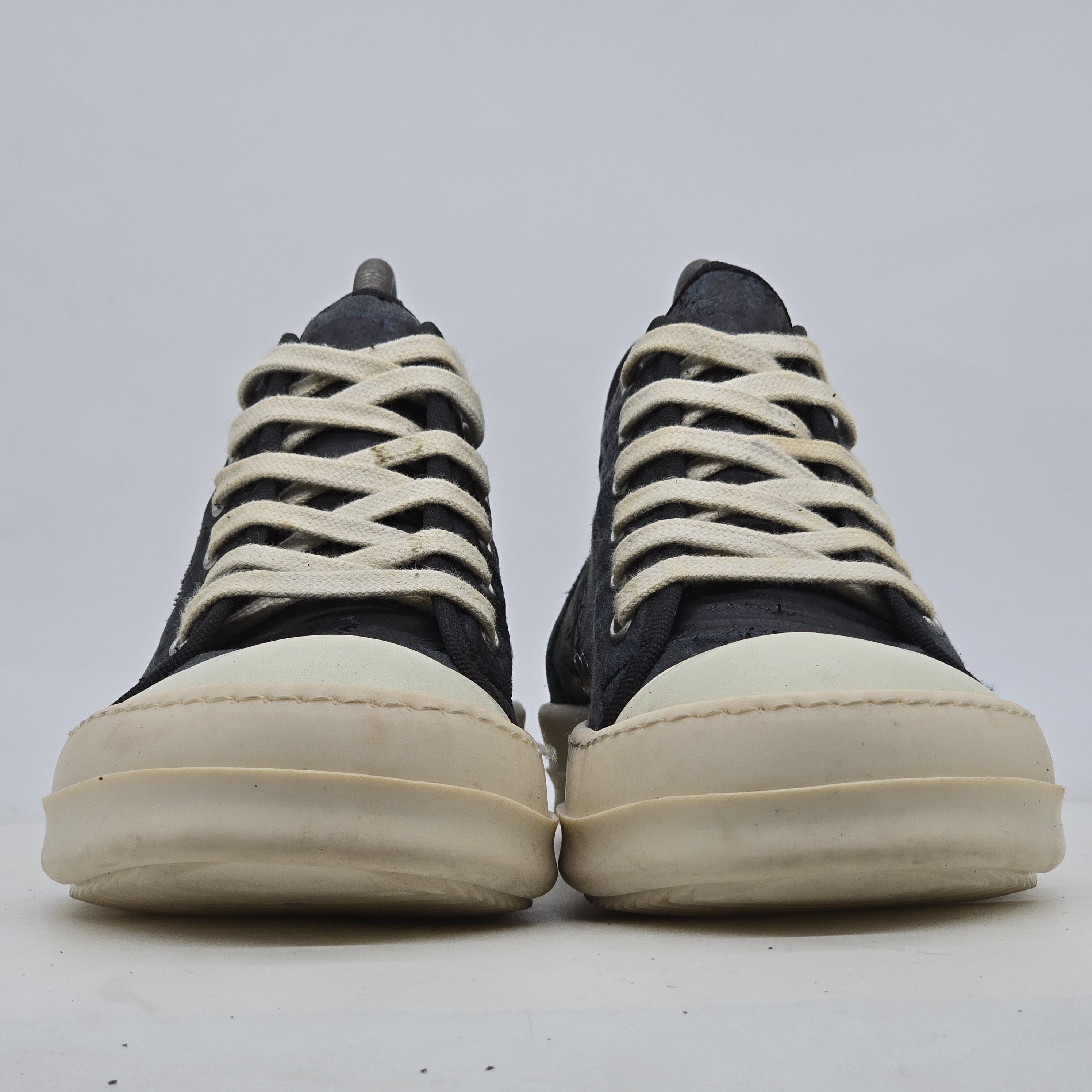 Rick Owens Drkshdw Rick Owens Drkshdw - Deteriorated Polyurethane Ramones Size US 9 / IT 39 - 2 Thumbnail