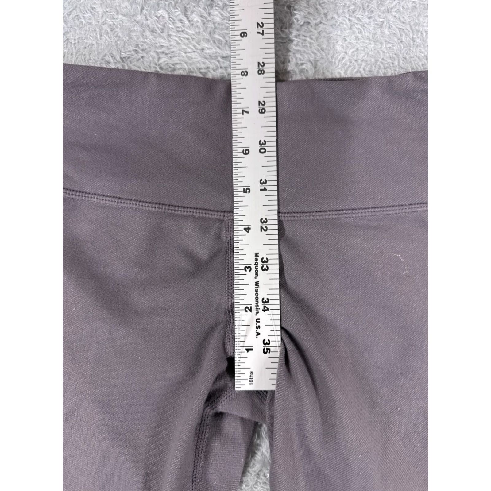Lululemon Lululemon Pants Womens 4 Purple Wunder Under Crop Denim Luon Fabric Yoga W6712S Size 27" / US 4 / IT 40 - 7 Thumbnail