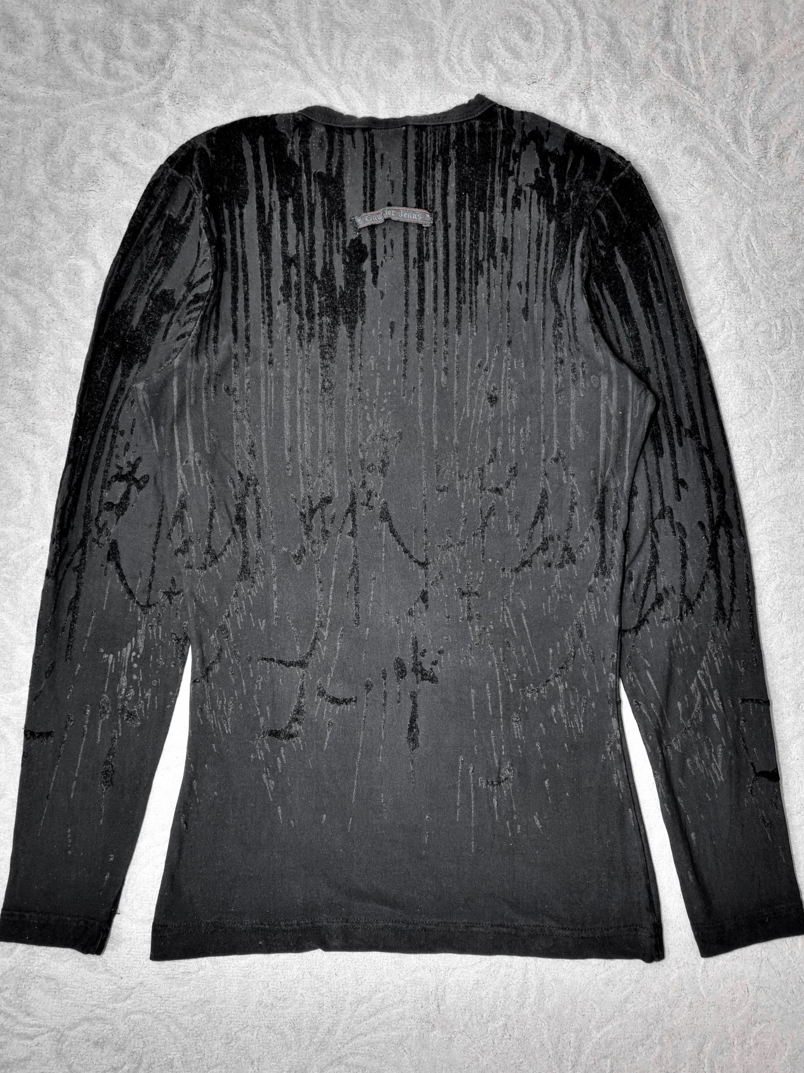 Jean Paul Gaultier Jean Paul Gaultier A/W 1998 Vampire Blood Drip Longsleeve Size US XS / EU 42 / 0 - 4 Thumbnail