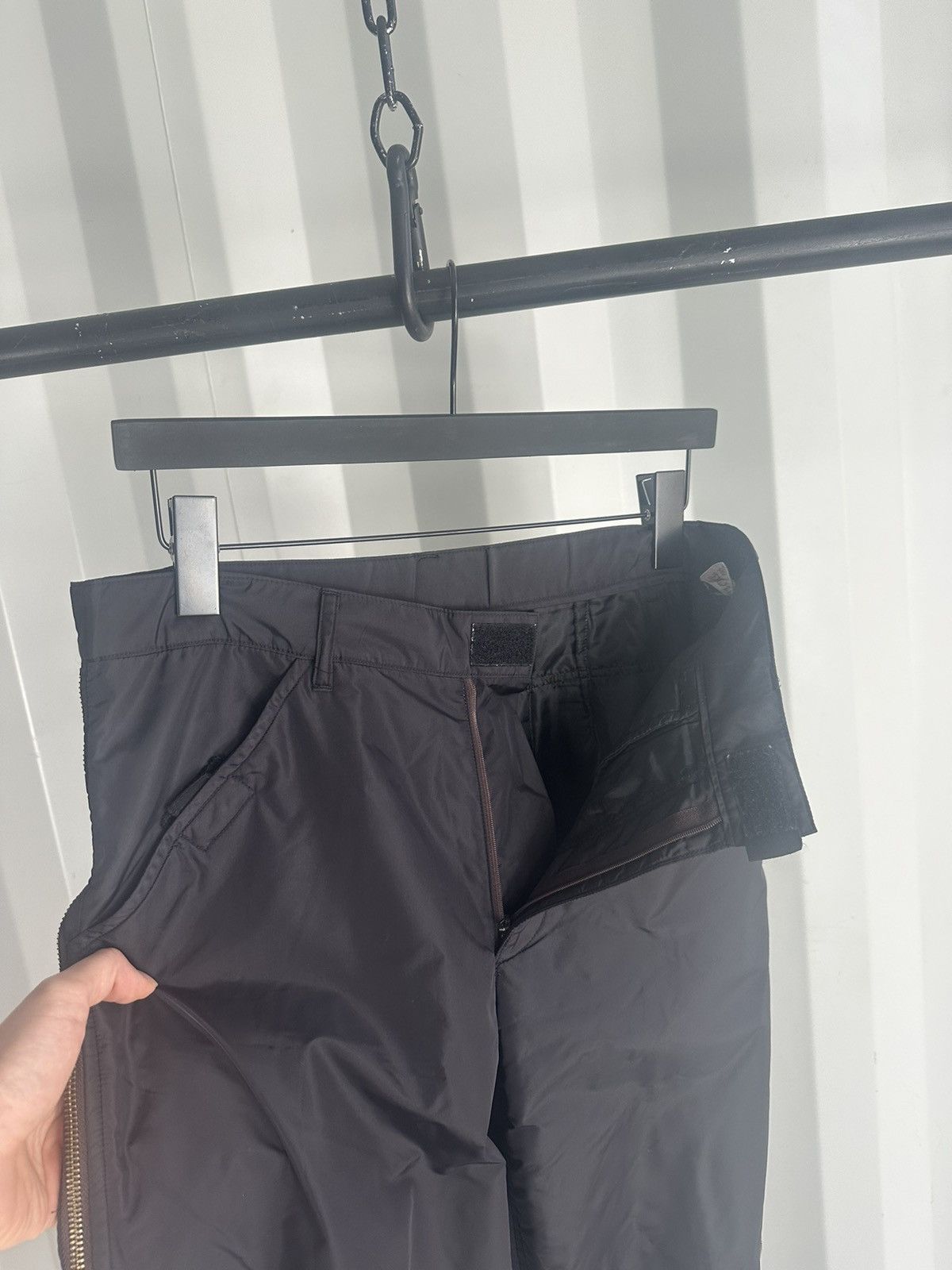 Jean Paul Gaultier Nylon Insulated Side Zip Pants ERD Size US 34 / EU 50 - 5 Thumbnail