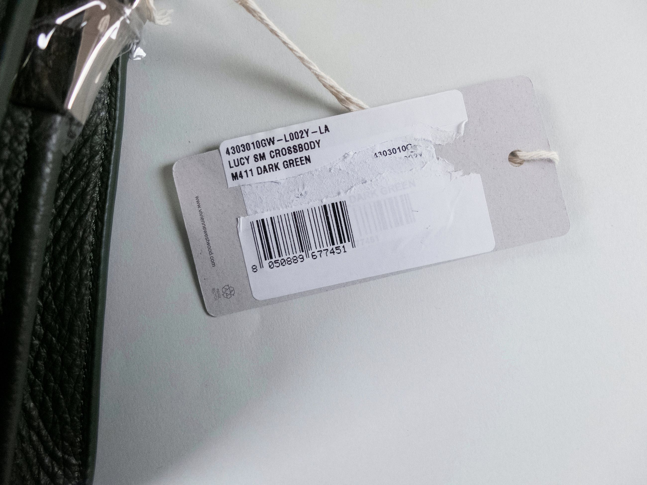 Vivienne Westwood VIVIENNE WESTWOOD Lucy small green leather crossbody bag Size ONE SIZE - 5 Thumbnail