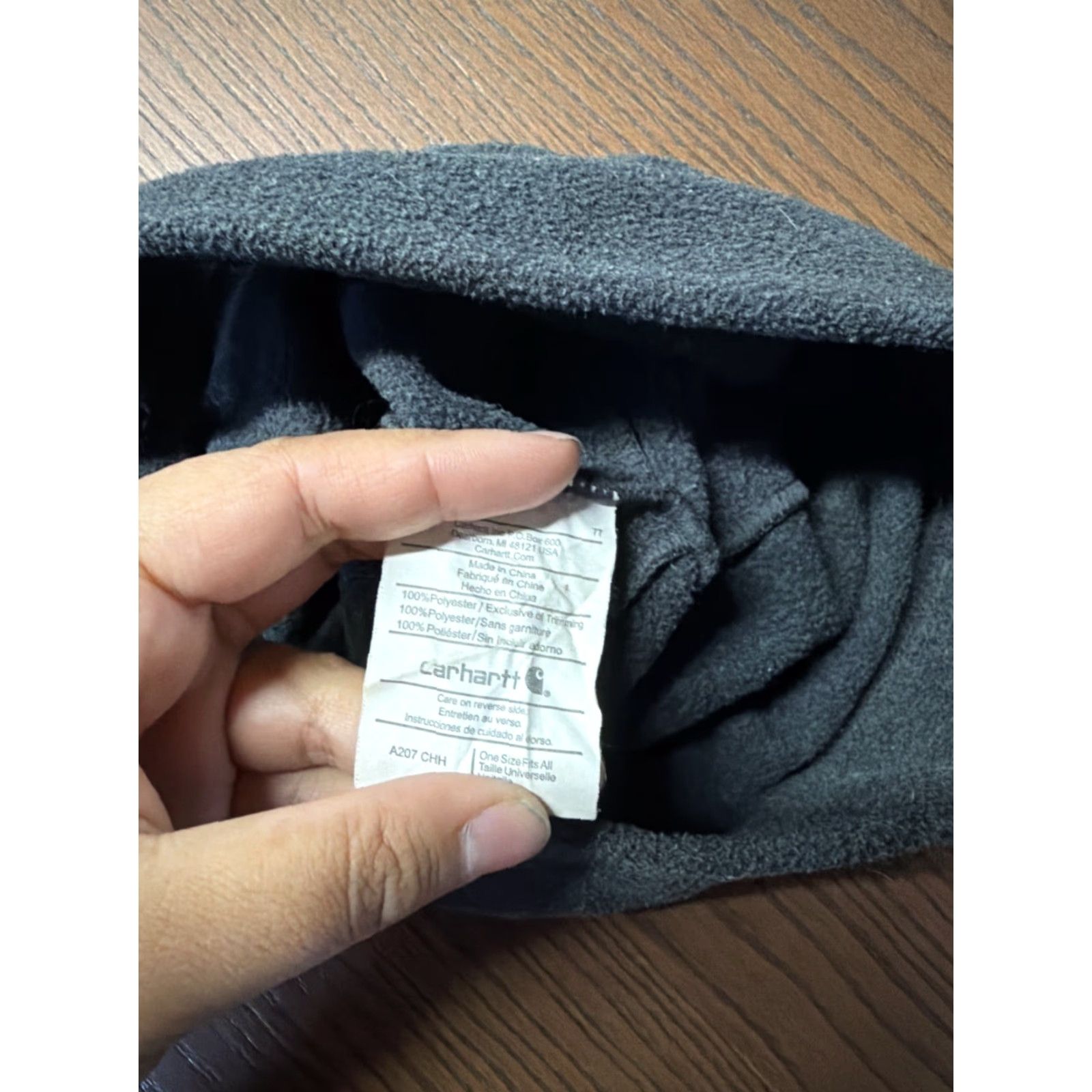 Carhartt Carhartt Hat Beanie CHH Men's Fleece Polyester Knit One Size Gray Winter Outdoor Stretch FIT Size US M / EU 48-50 / 2 - 3 Thumbnail