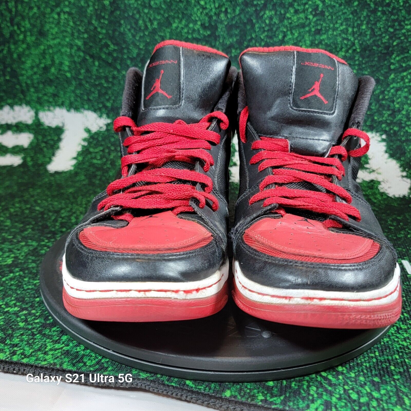 Nike NIKE Air Jordan Old School 2 Size 11.5 Bred Toe Red & Black Size US 11.5 / EU 44-45 - 5 Thumbnail