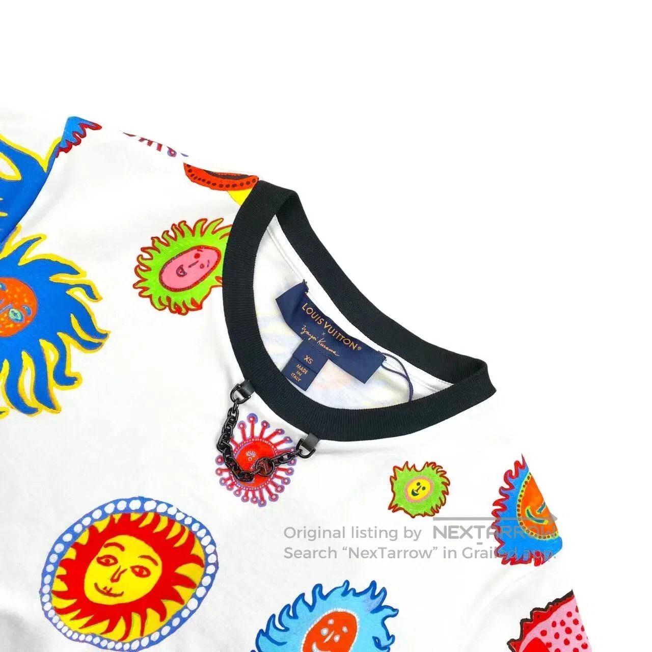 Louis Vuitton Louis Vuitton Yayoi Kusama is full of short sleeves| Size S / US 4 / IT 40 - 3 Thumbnail