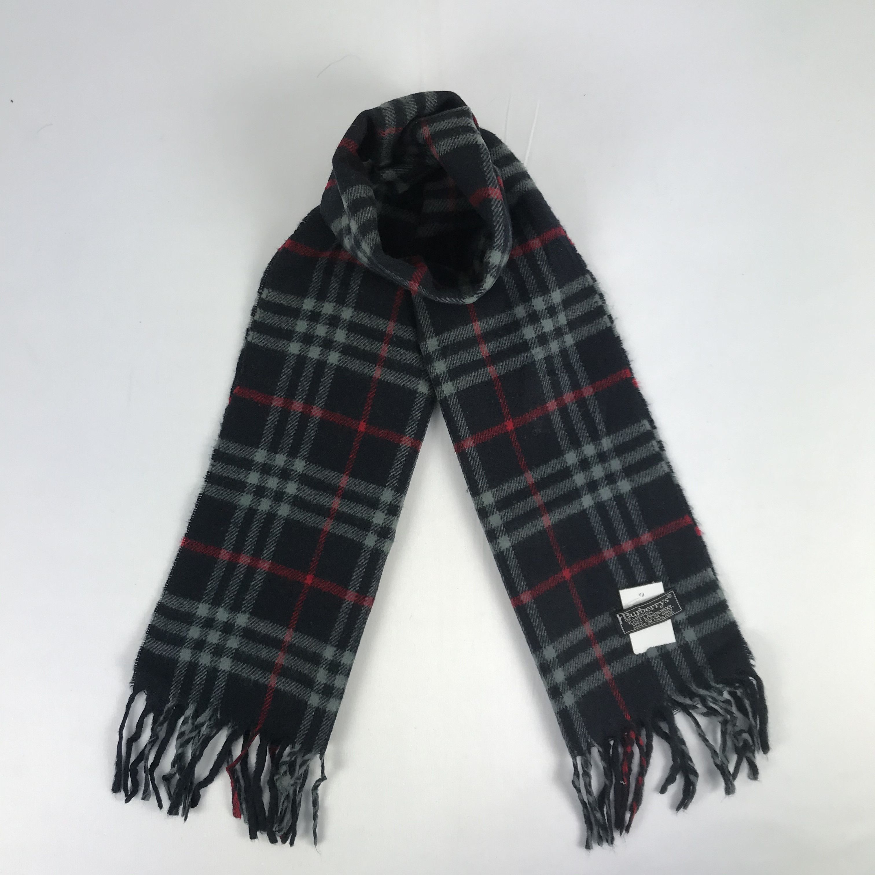 Burberry Vintage Burberry Scarf Muffler Cashmere Scarves Size ONE SIZE - 1 Thumbnail