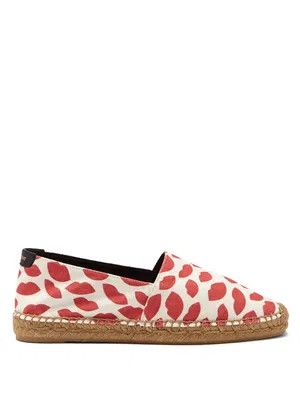 Saint Laurent Paris o1bcso1str1124 Espadrilles in Red/White Size US 4.5 / IT 34.5 - 1 Thumbnail