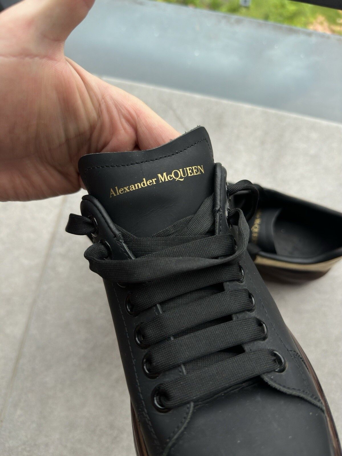 Alexander McQueen Alexander McQueen Oversized Classic Womens Sneakers Shoes Size US 9 / IT 39 - 20 Thumbnail