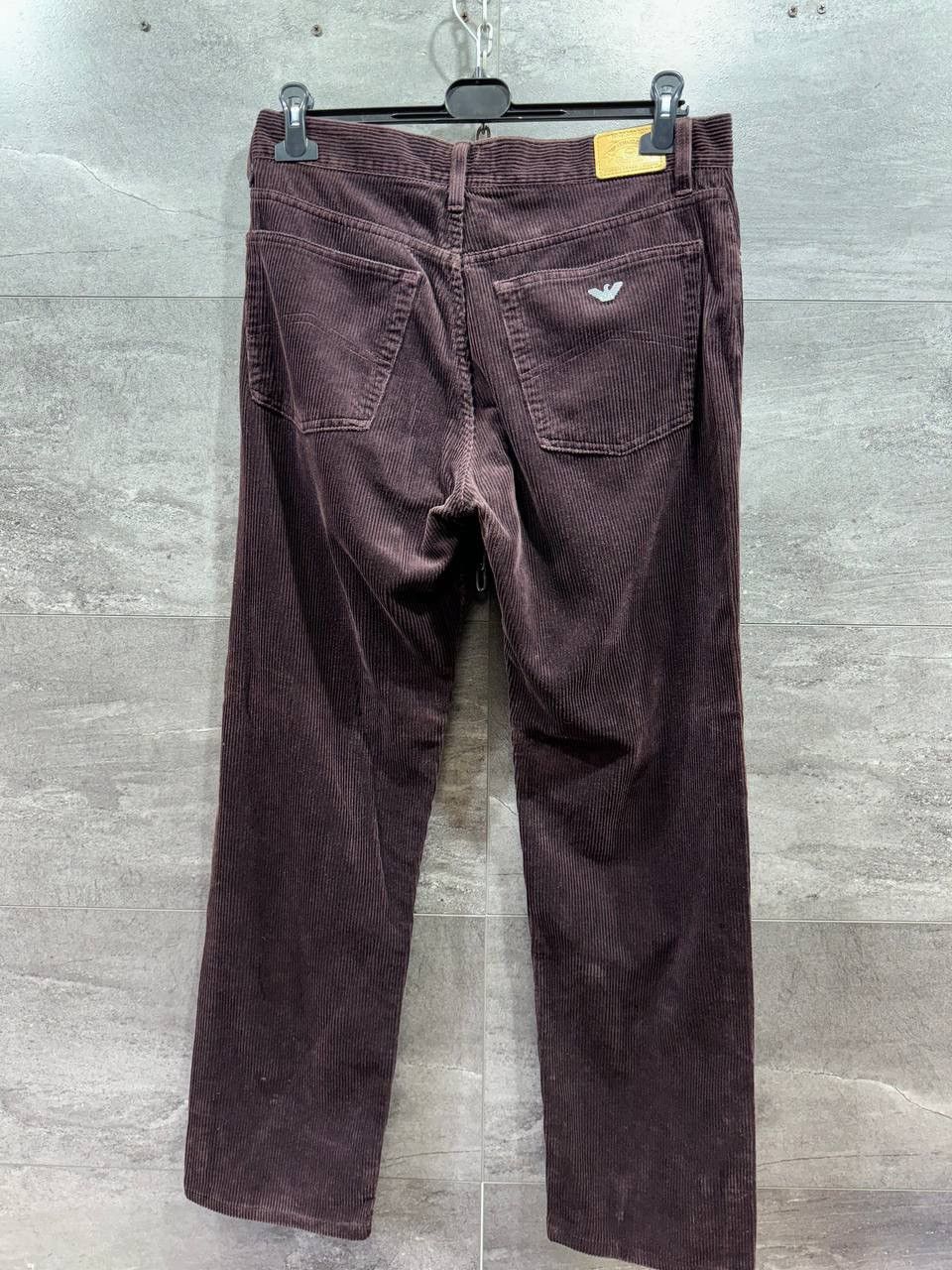 Armani Armani Jeans Velvet Denim Luxury Pants Jean Corduroy Size US 34 / EU 50 - 7 Thumbnail