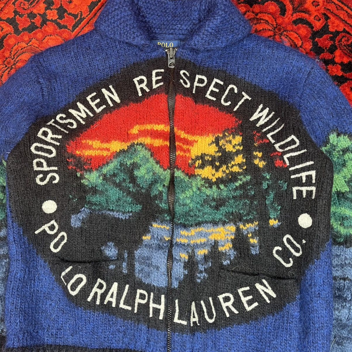 Ralph Lauren Ralph Lauren ZipUp Sweater Respect Wildlife Cardigan Country Size US M / EU 48-50 / 2 - 6 Thumbnail