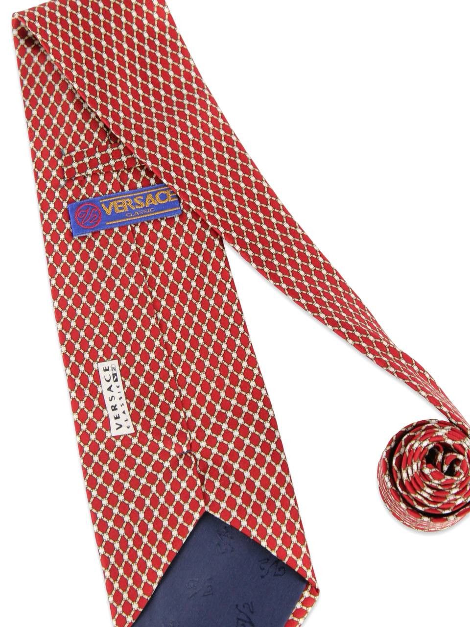 Versace VERSACE CLASSIC V2 Silk tie with pattern Size ONE SIZE - 2 Thumbnail