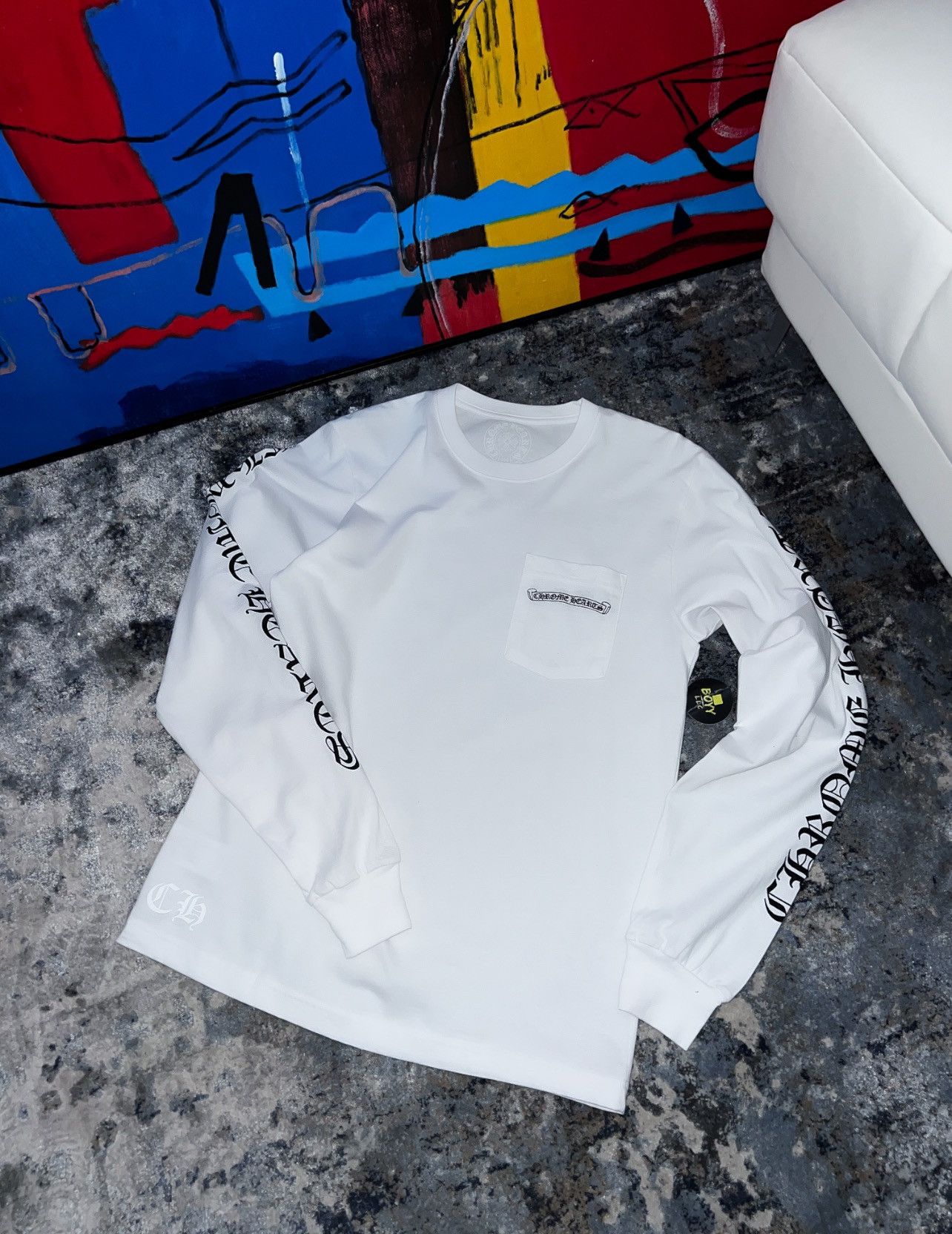 Chrome Hearts Chrome hearts fuck you long sleeve t shirt Size US M / EU 48-50 / 2 - 4 Thumbnail