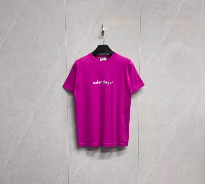 Balenciaga Balenciaga Chest Logo mailbox short sleeve Size US M / EU 48-50 / 2 - 1 Thumbnail