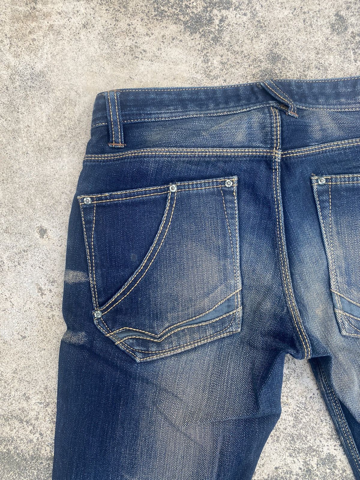 If Six Was Nine × Japanese Brand × Nicole Club Flare Jeans Nicole Club Clawmark Zipper Bootcut Size US 30 / EU 46 - 20 Thumbnail